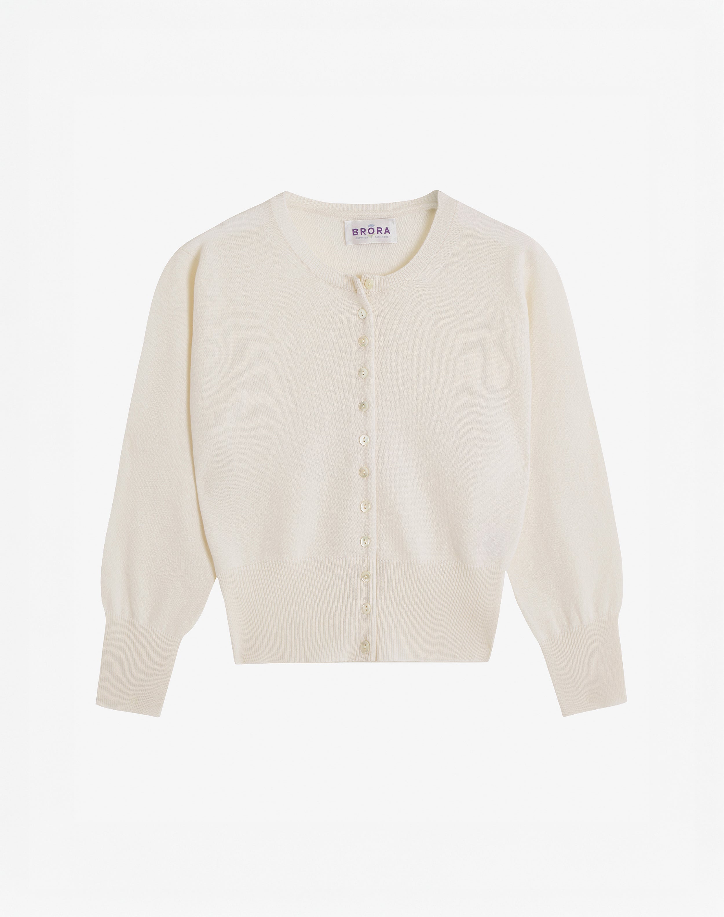 Cashmere Cropped Cardigan