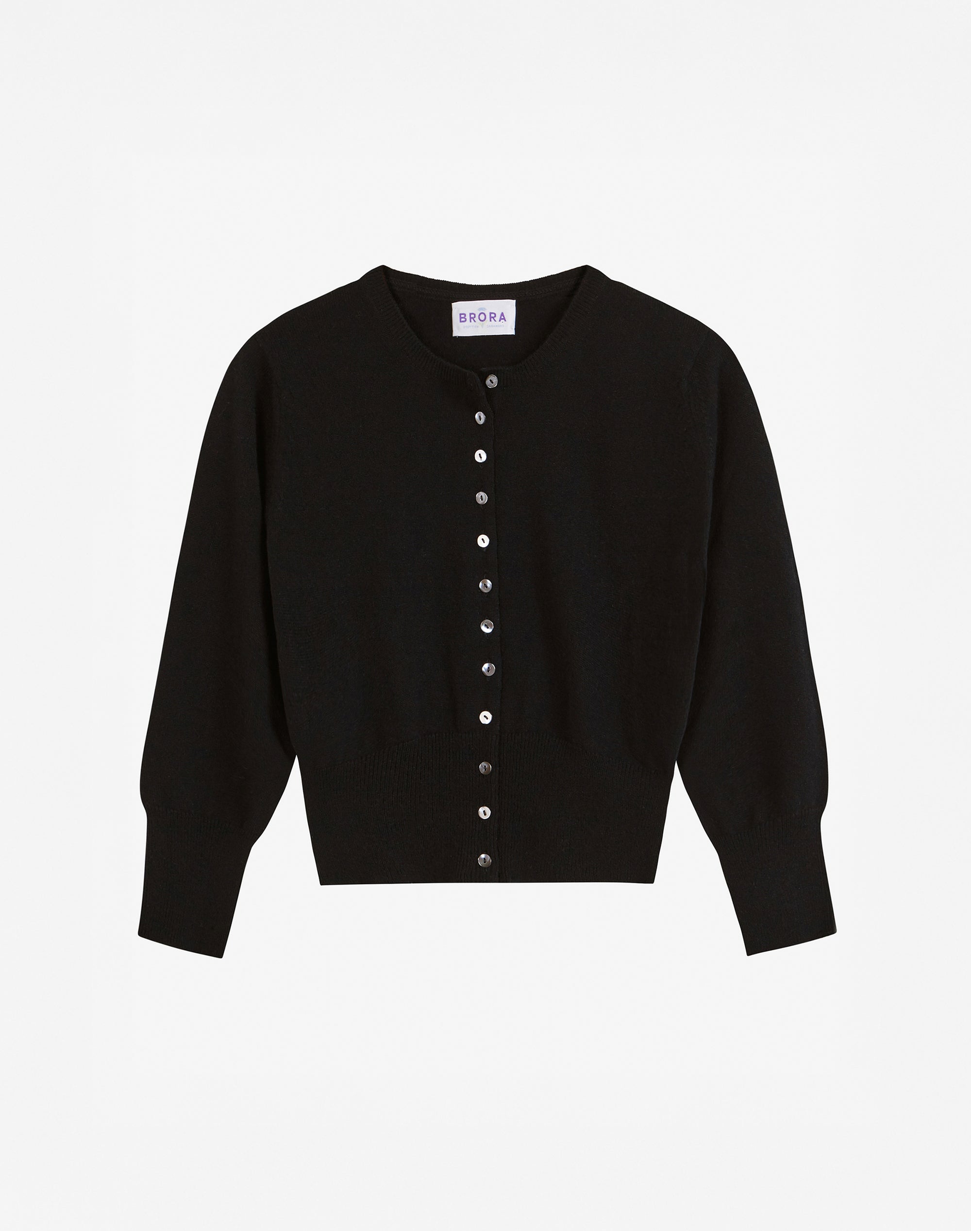 Cashmere Cropped Cardigan