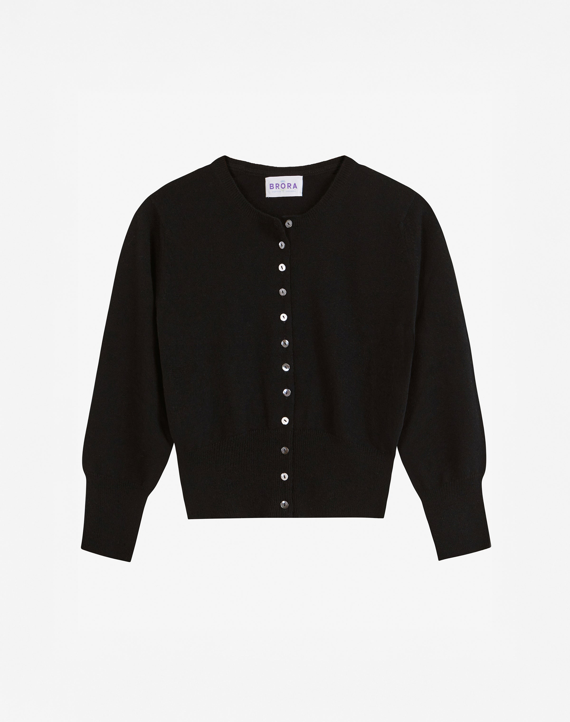 Cashmere Cropped Cardigan