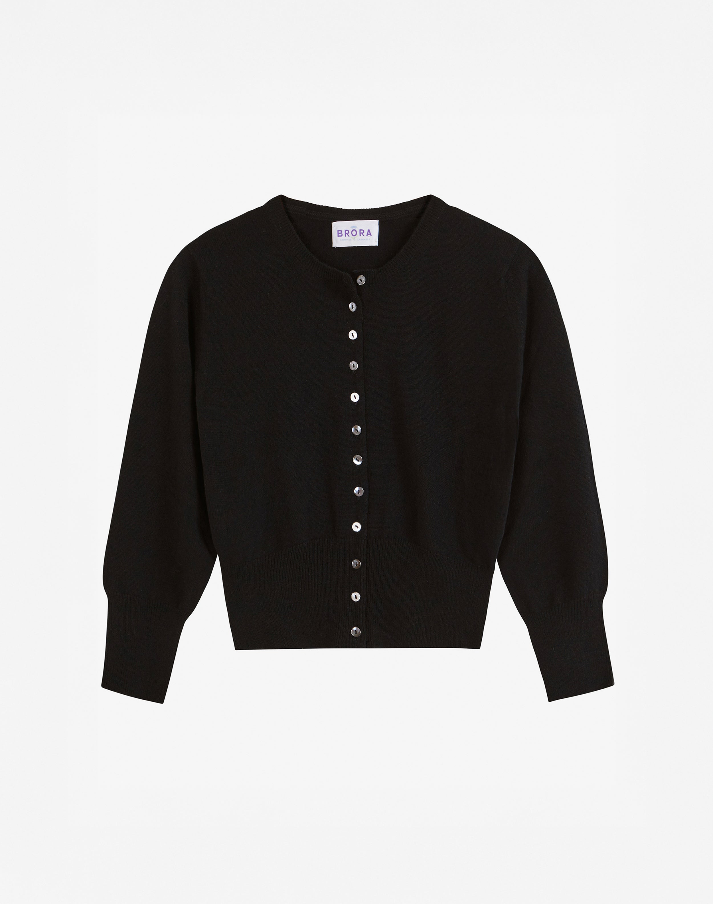 Cashmere Cropped Cardigan