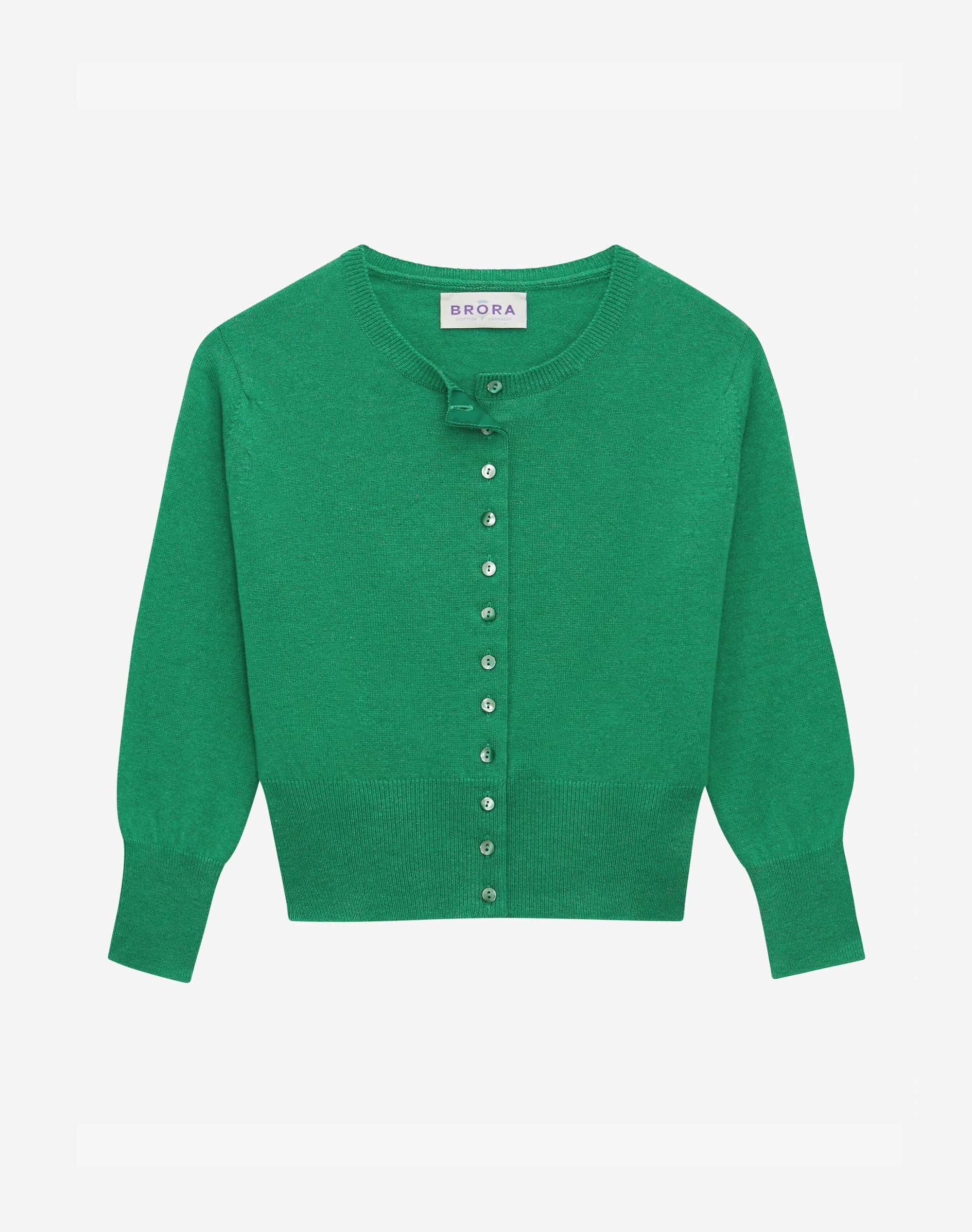 Cashmere Cropped Cardigan