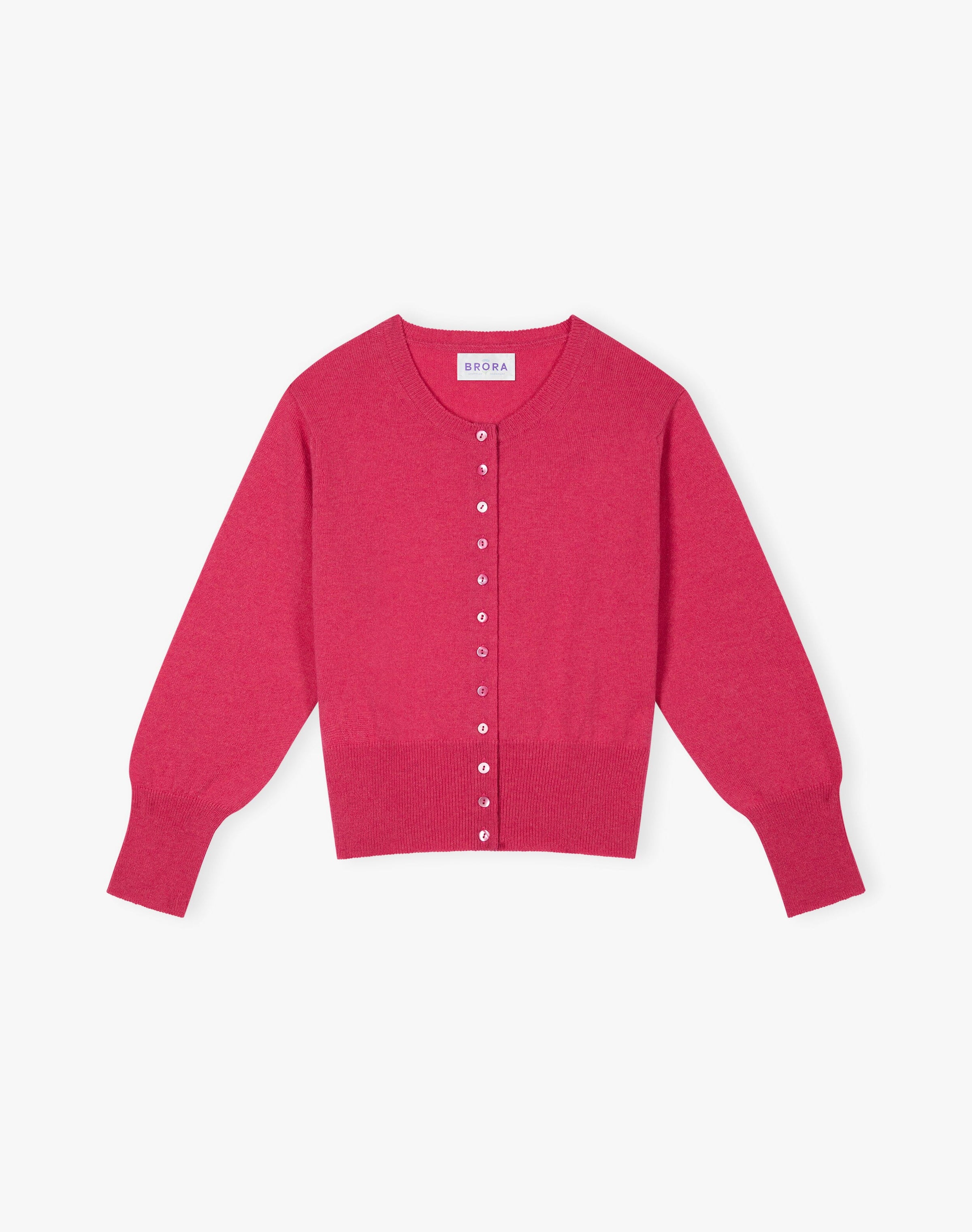 Cashmere Cropped Cardigan