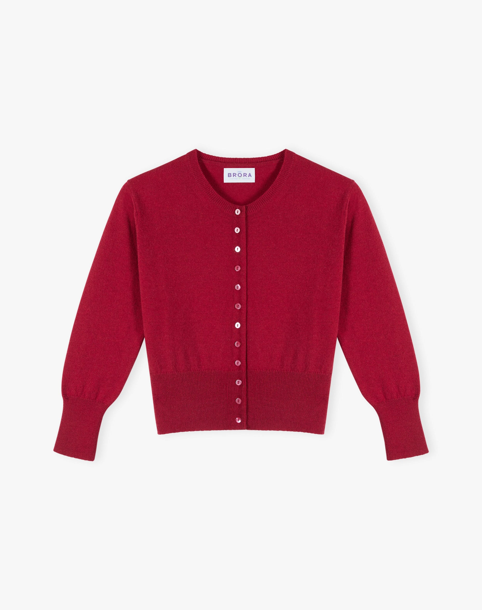 Cashmere Cropped Cardigan