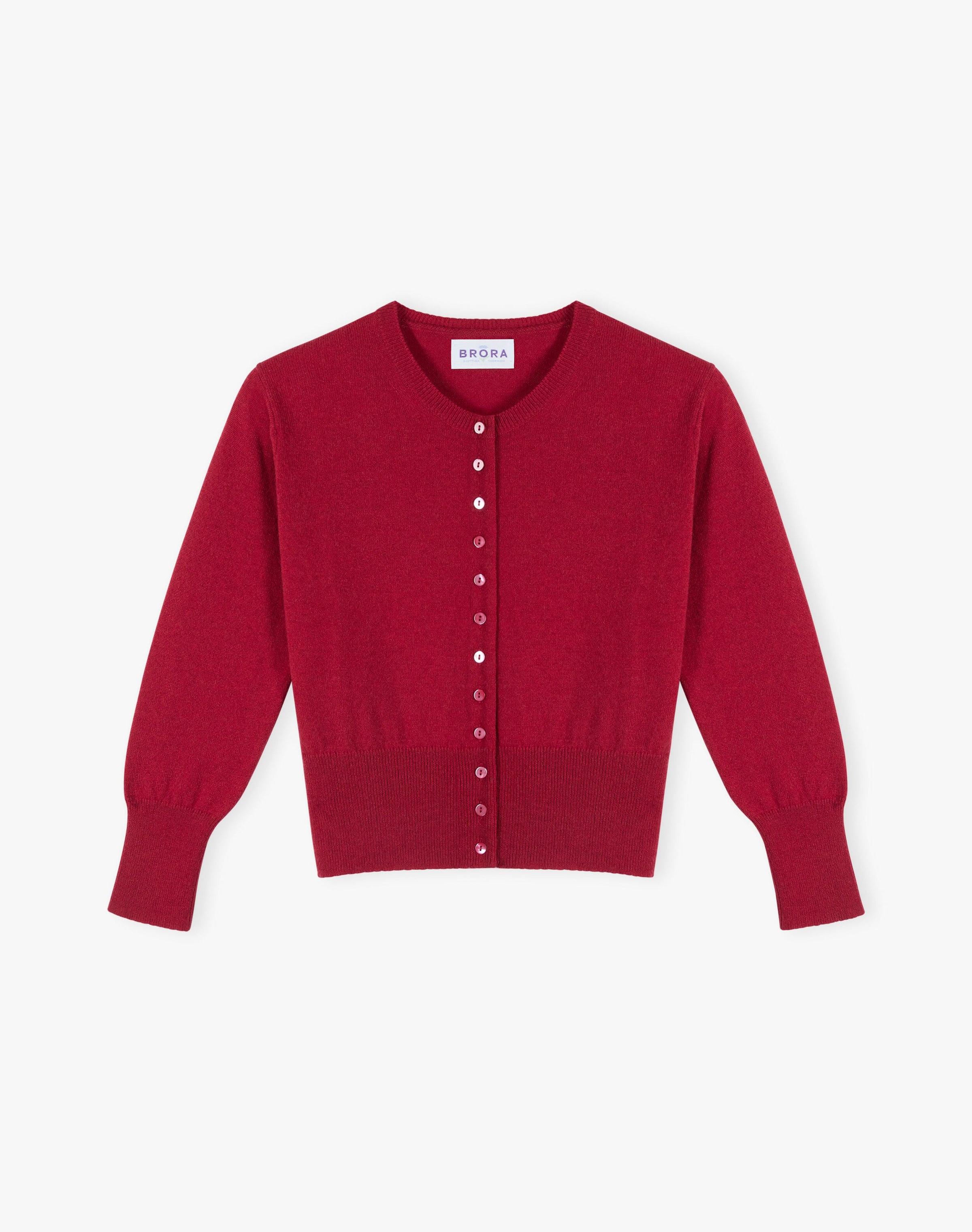 Cashmere Cropped Cardigan