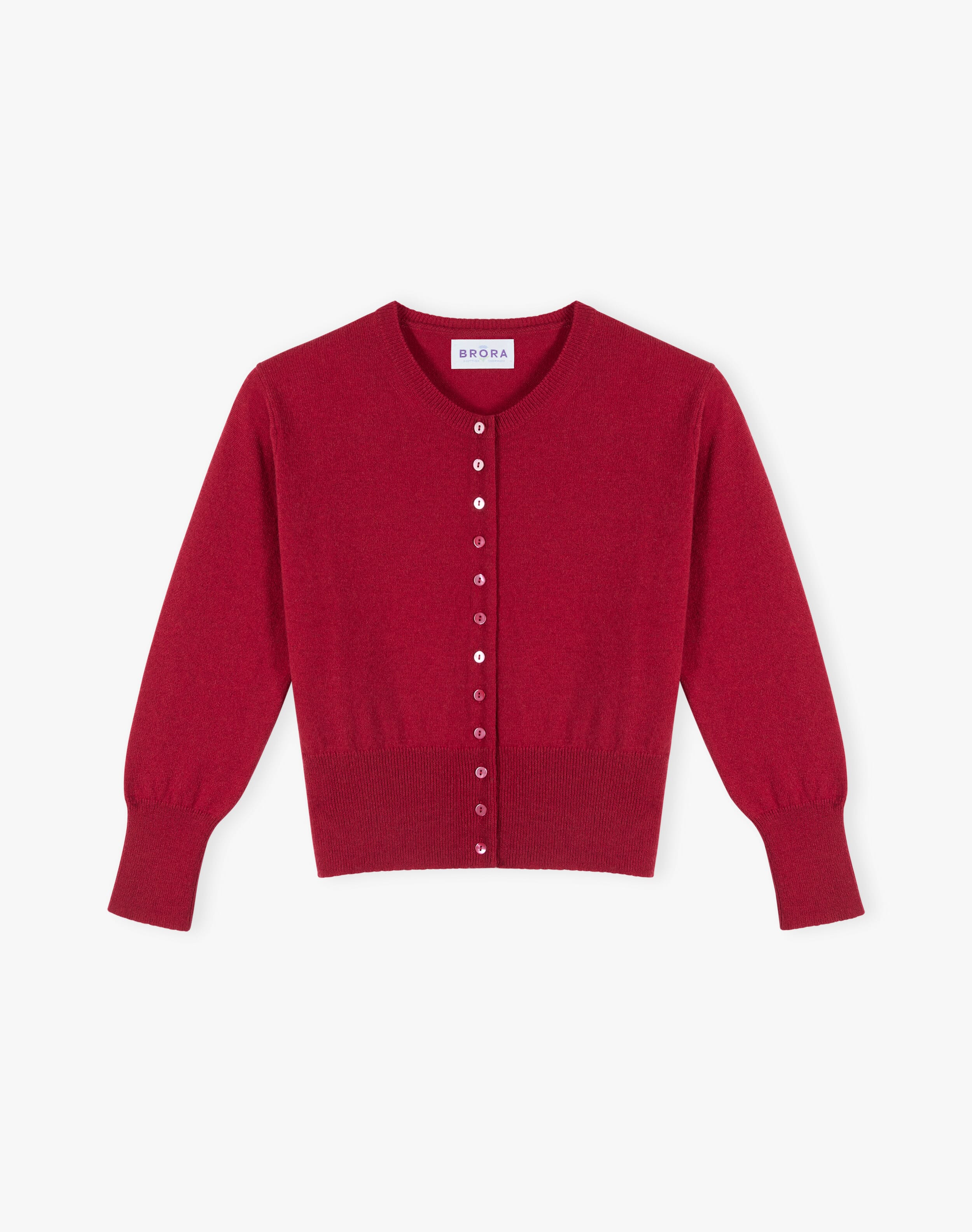 Cashmere Cropped Cardigan