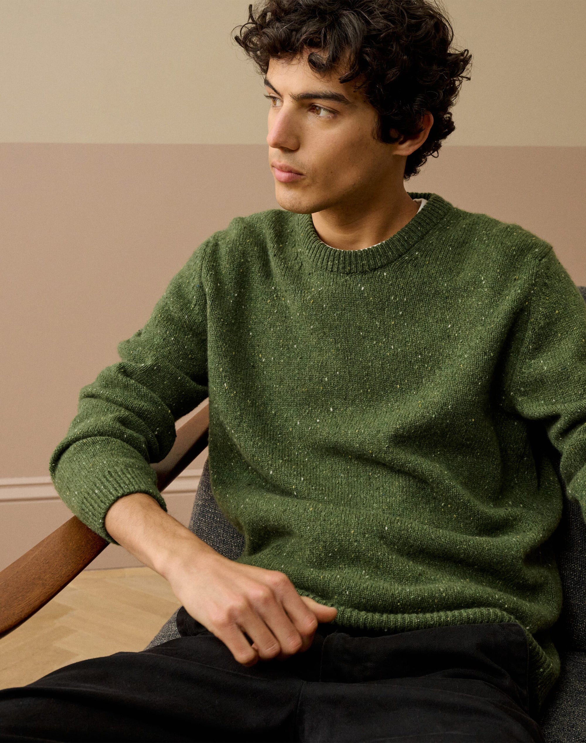 Cashmere Donegal Jumper