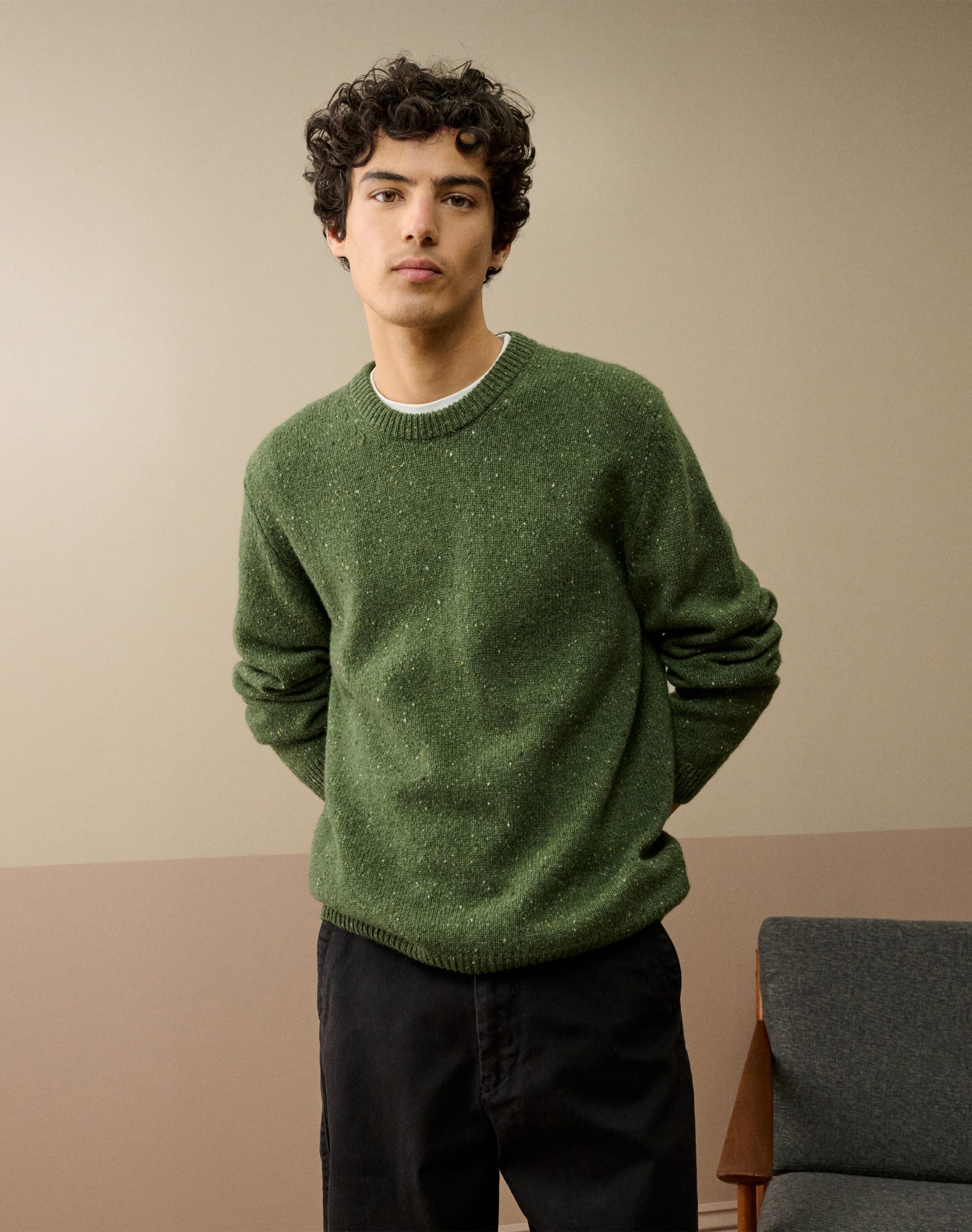 Cashmere Donegal Jumper