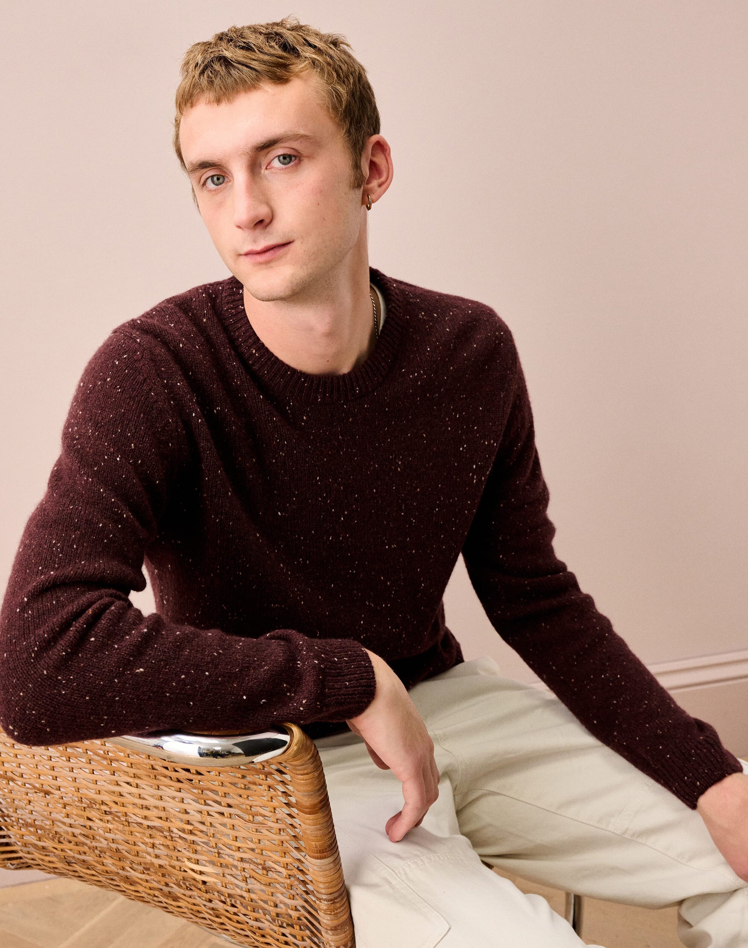 Cashmere Donegal Jumper