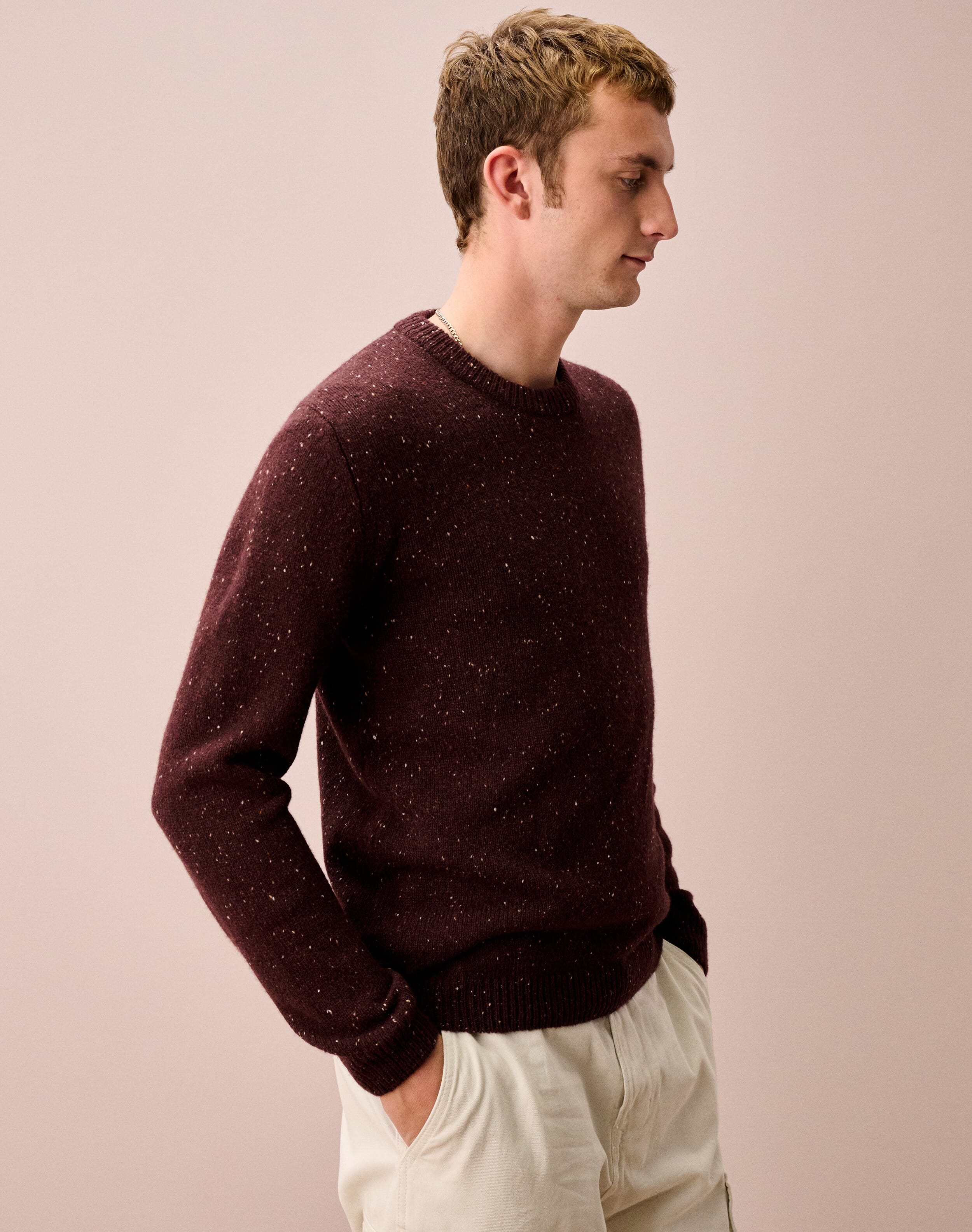 Cashmere Donegal Jumper