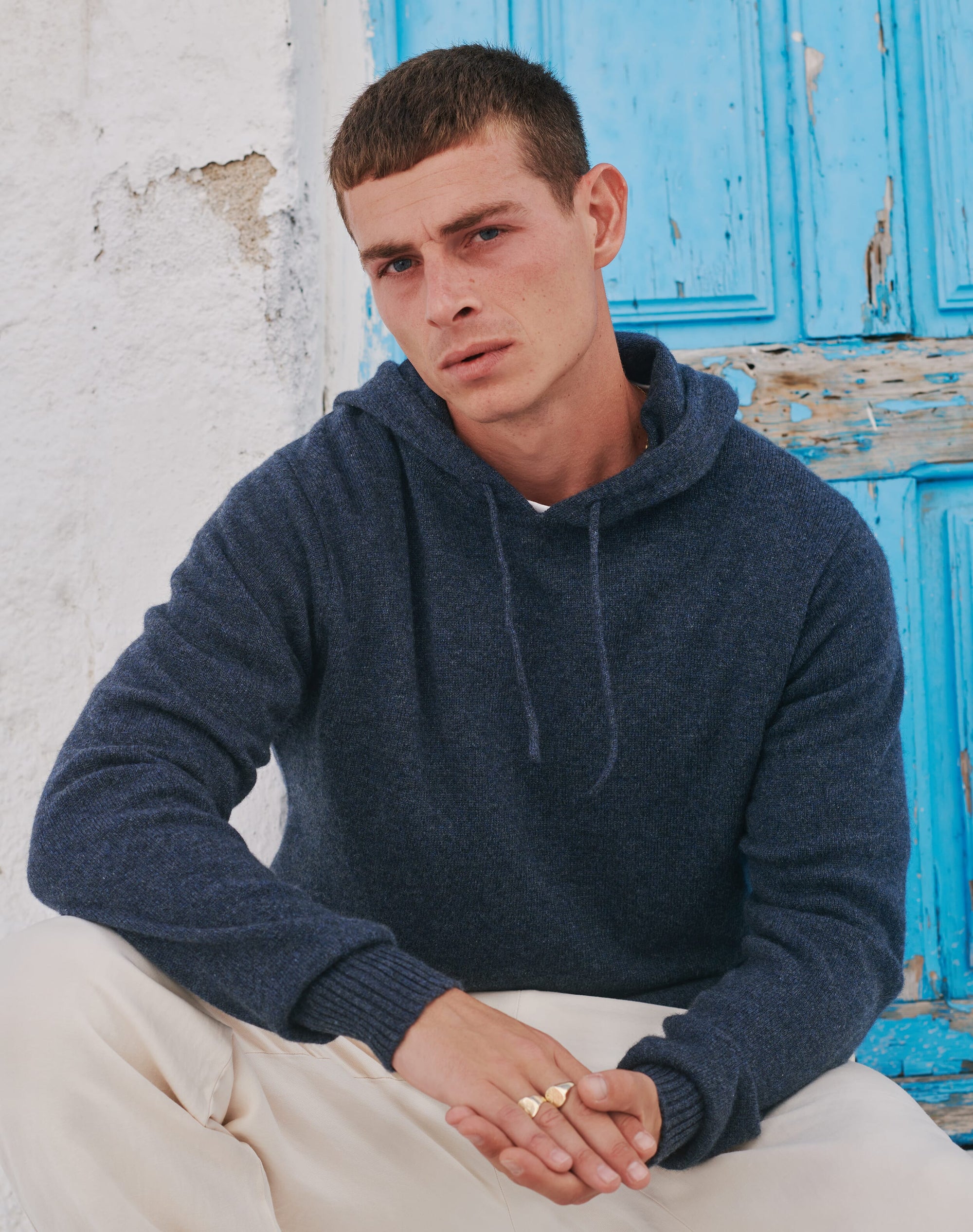 Cashmere Hooded Jumper