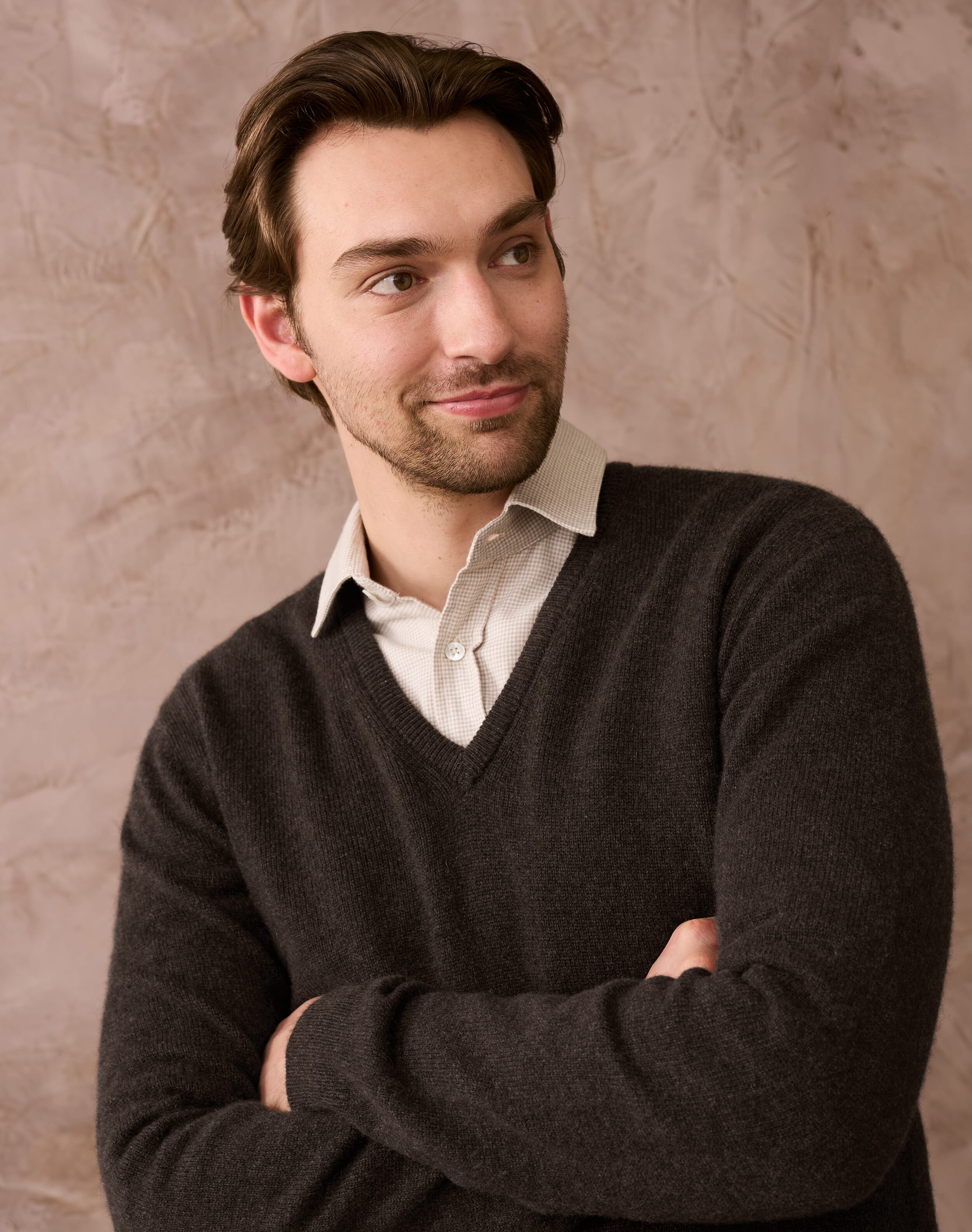 Cashmere Classic V Neck Jumper