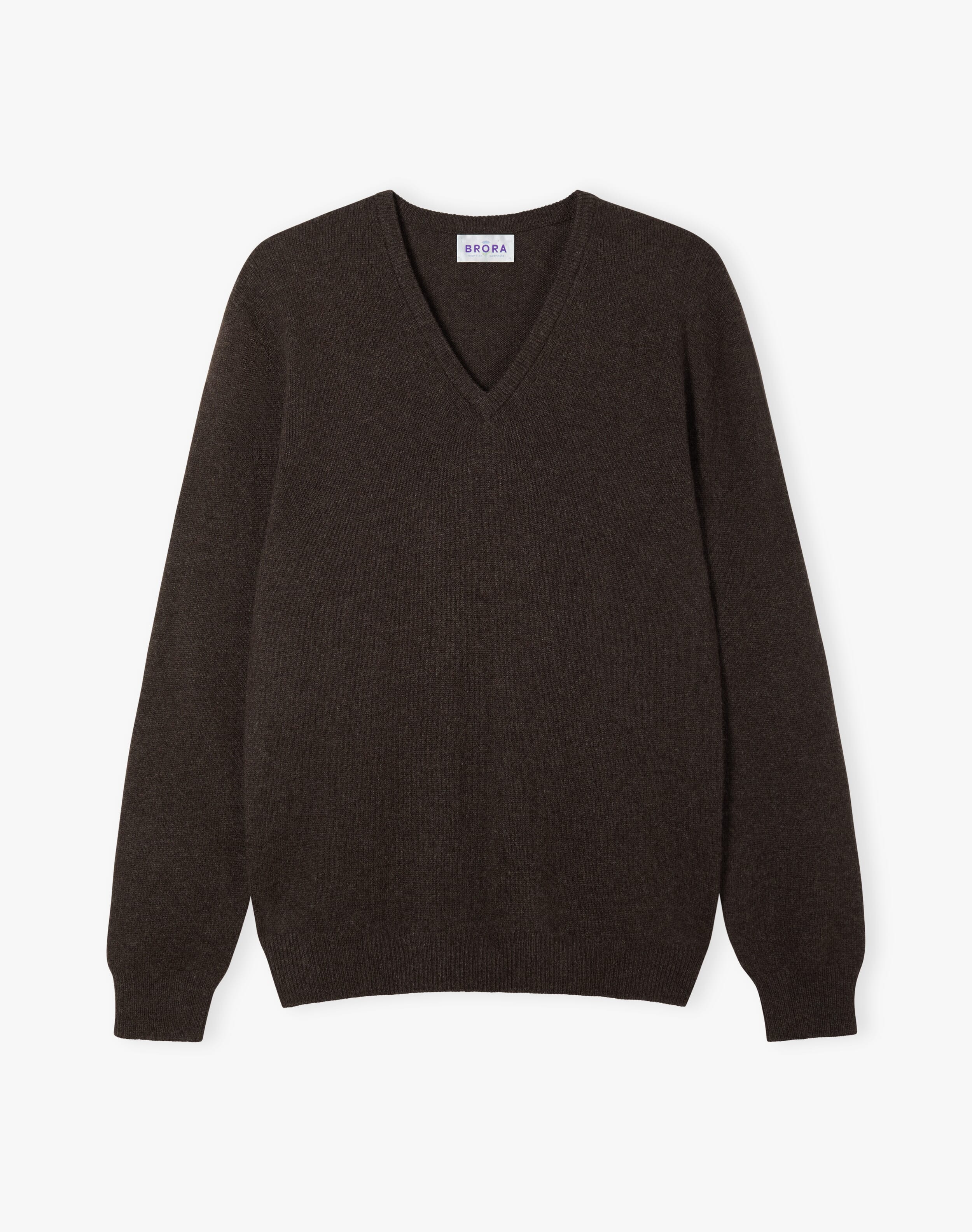 Cashmere Classic V Neck Jumper