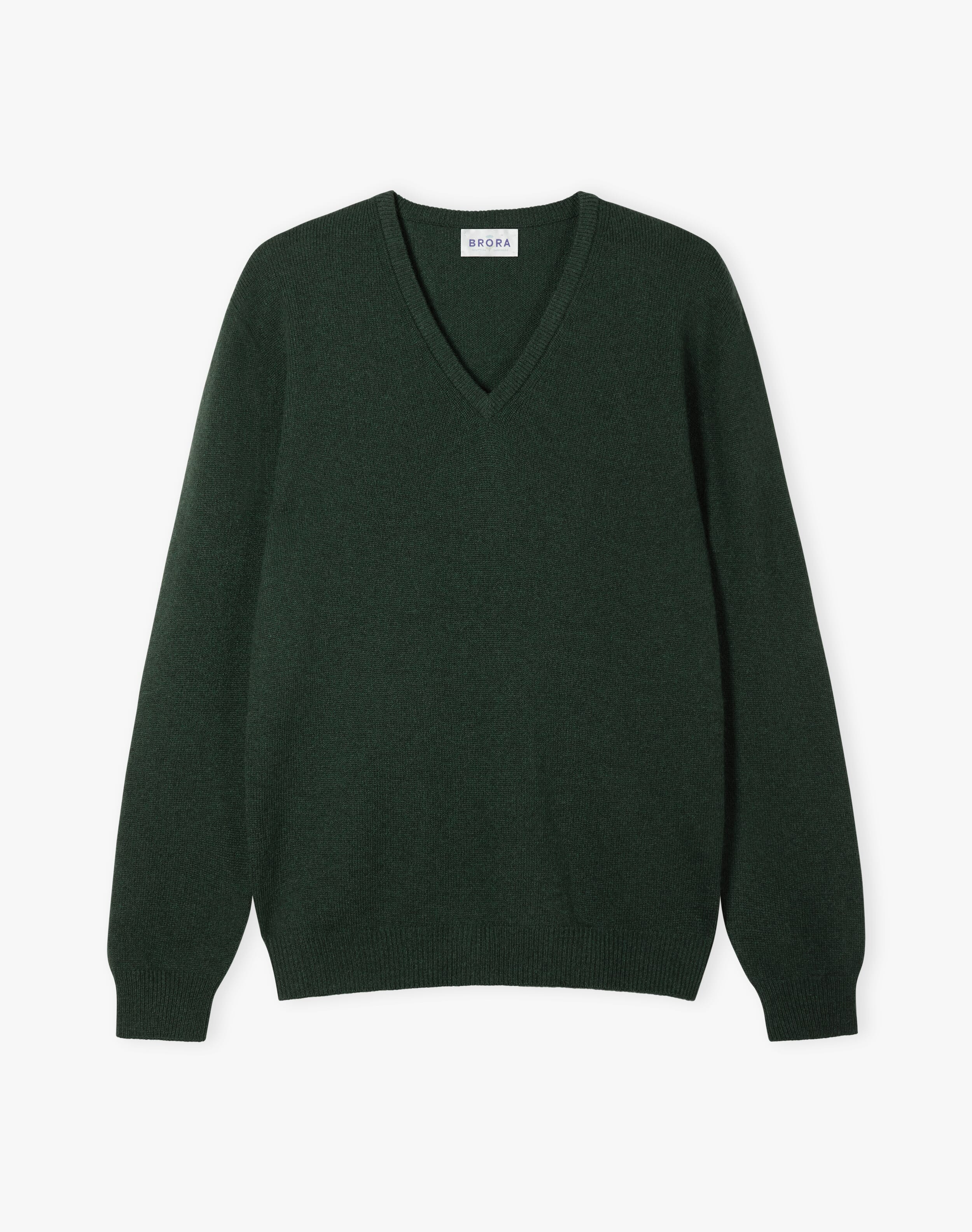 Cashmere Classic V Neck Jumper