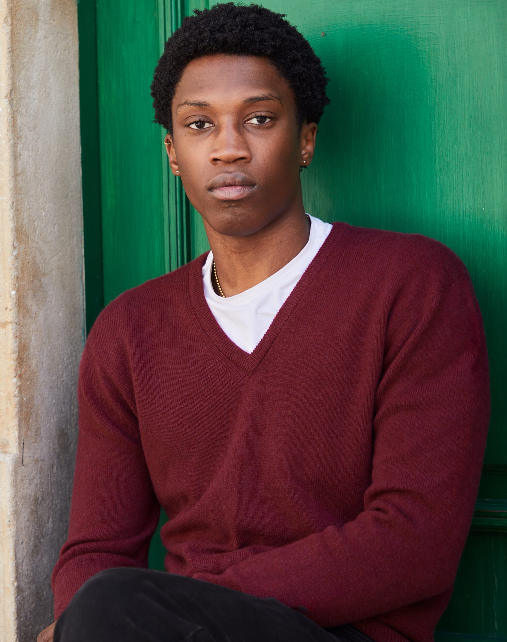 Cashmere Classic V Neck Jumper