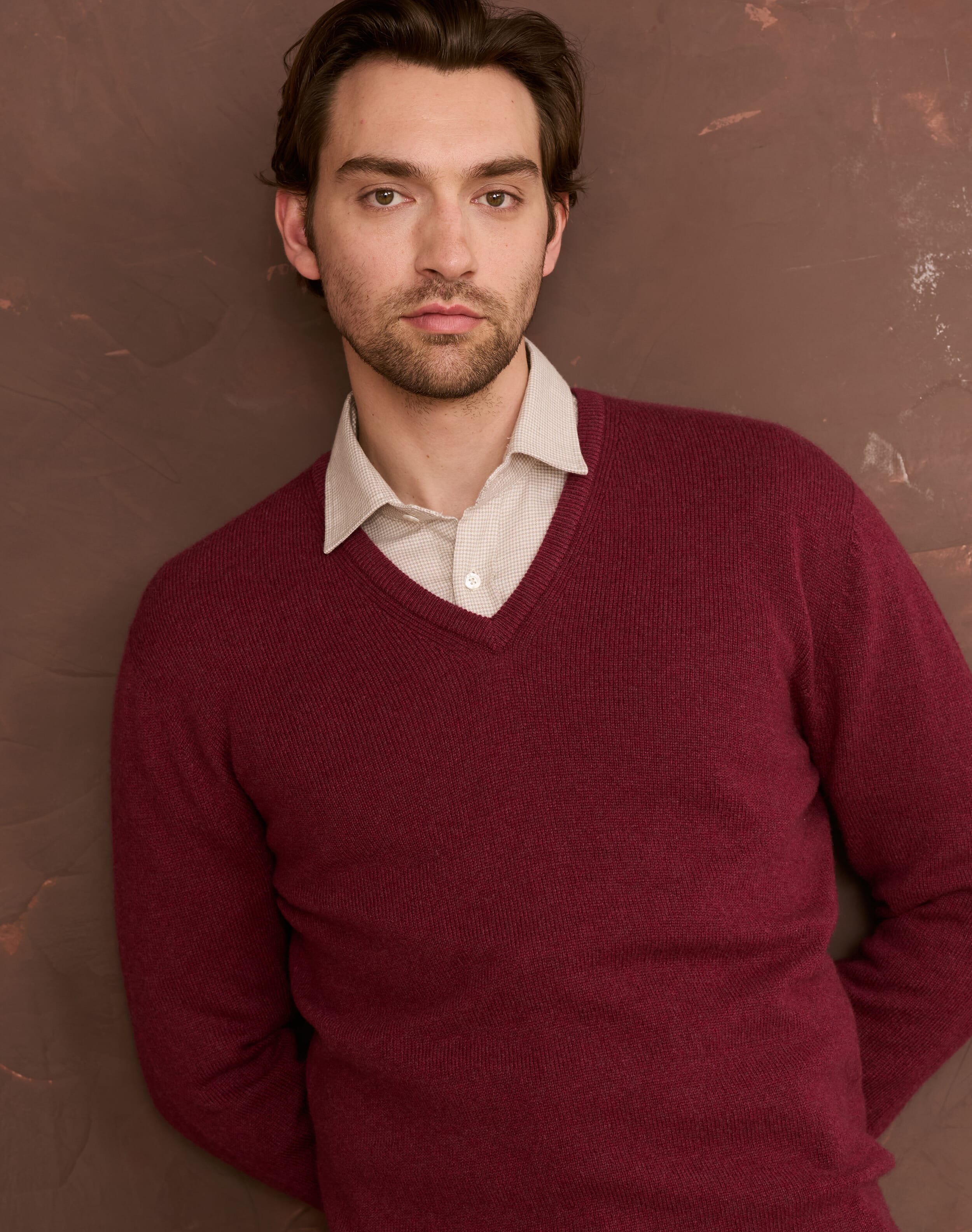 Cashmere Classic V Neck Jumper