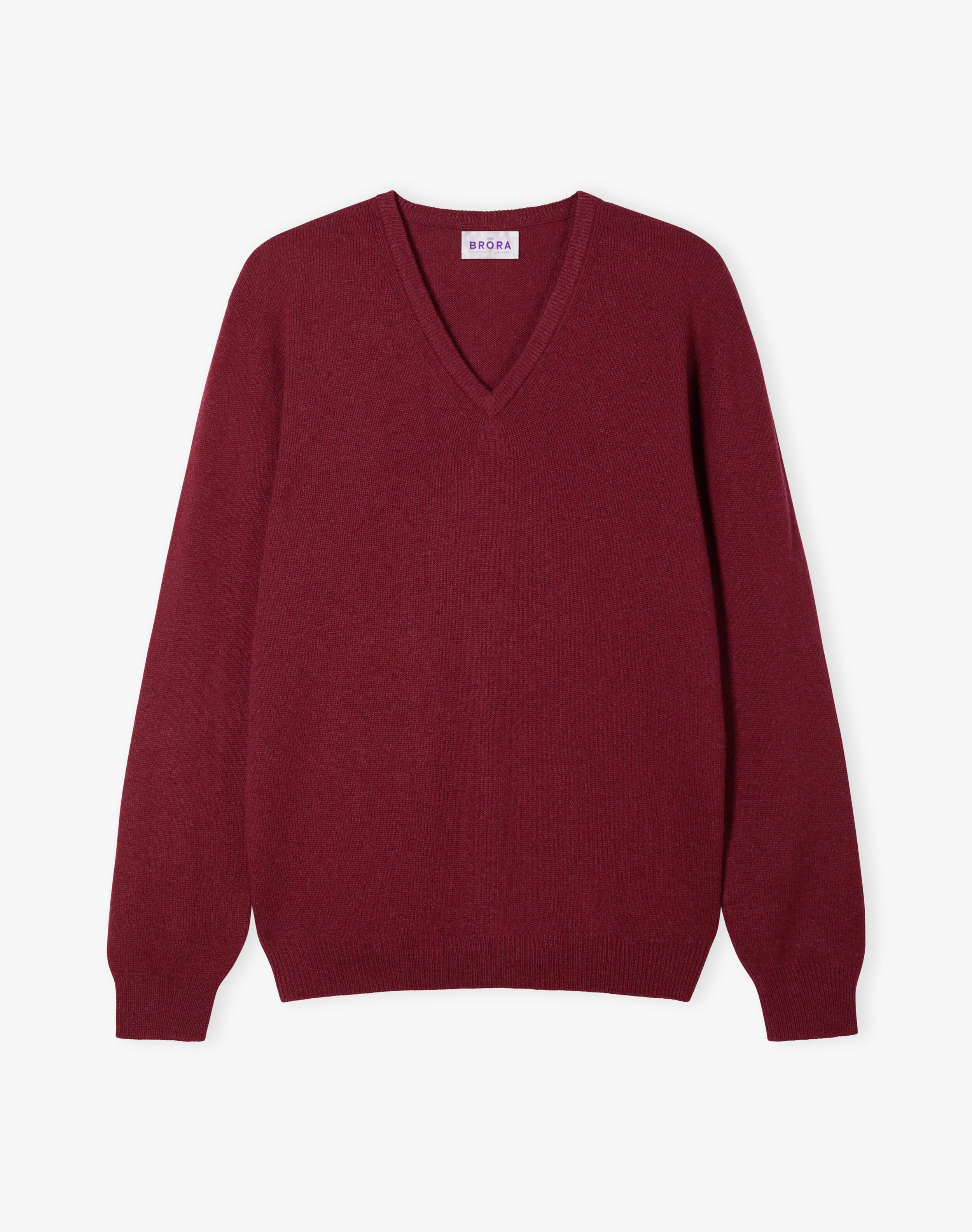 Cashmere Classic V Neck Jumper