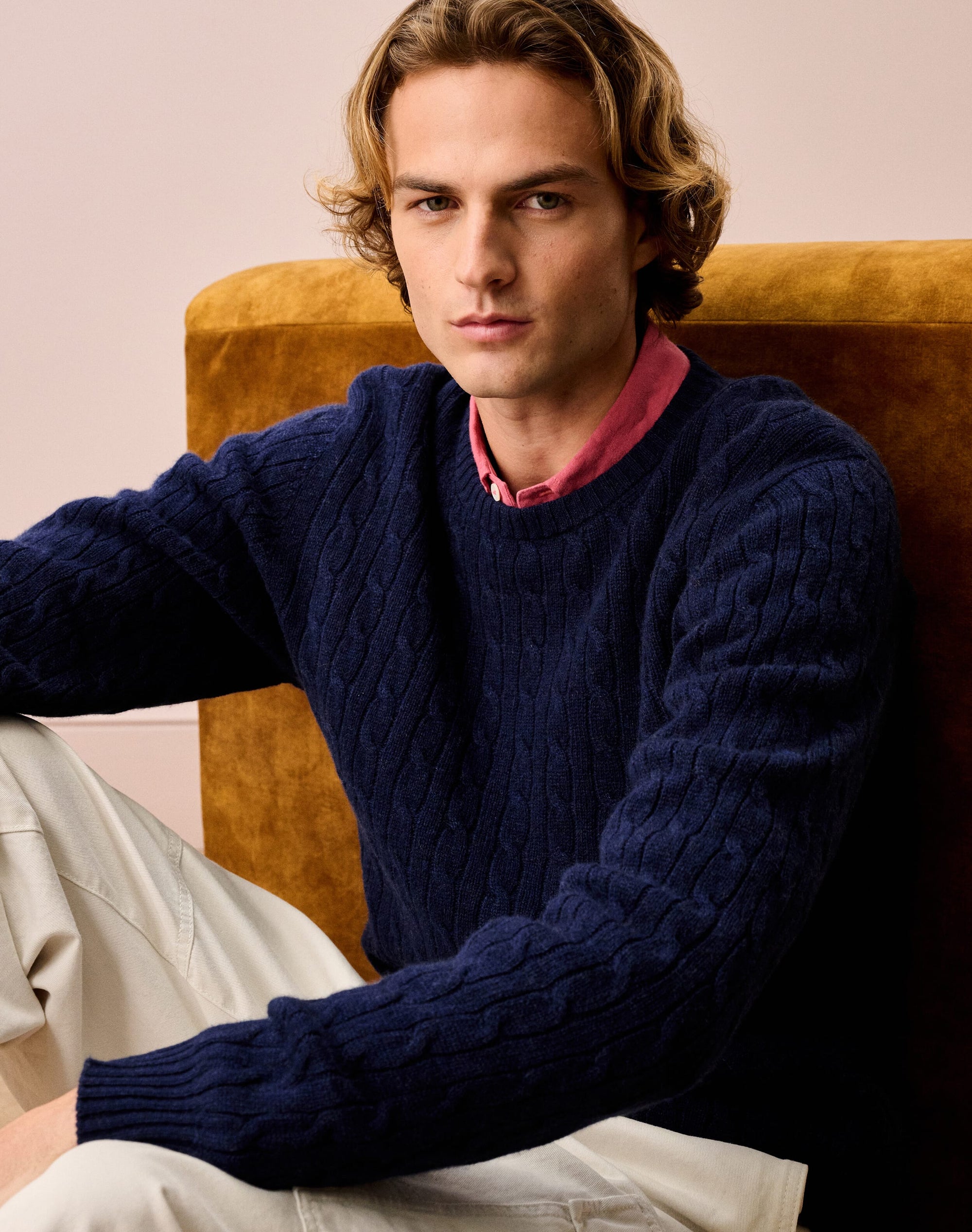 Cashmere Cable Knit Jumper