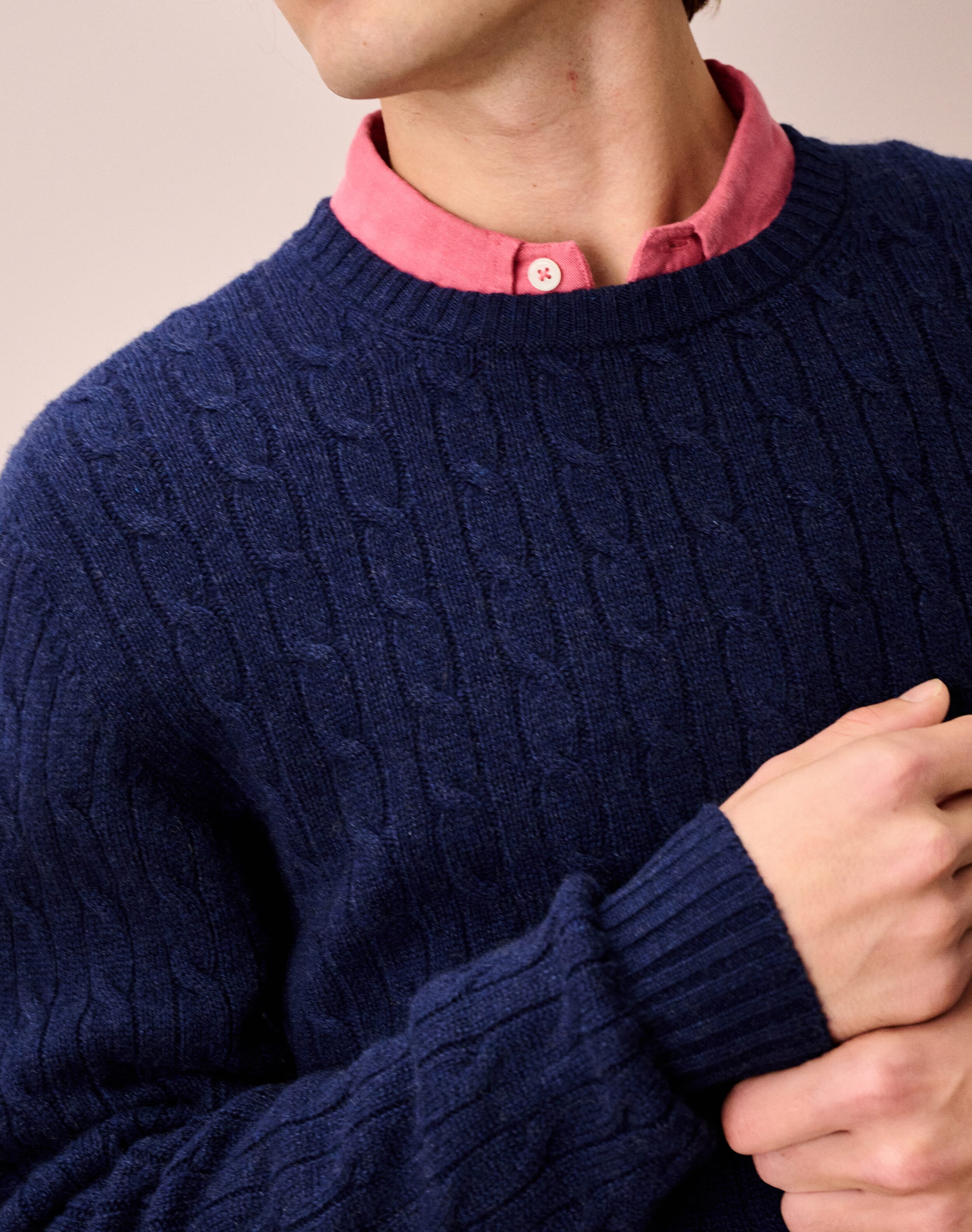 Cashmere Cable Knit Jumper