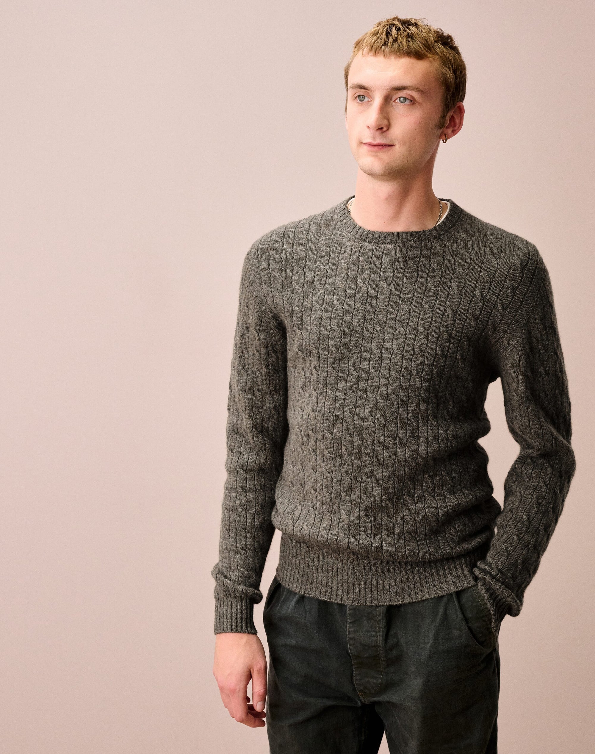 Cashmere Cable Knit Jumper