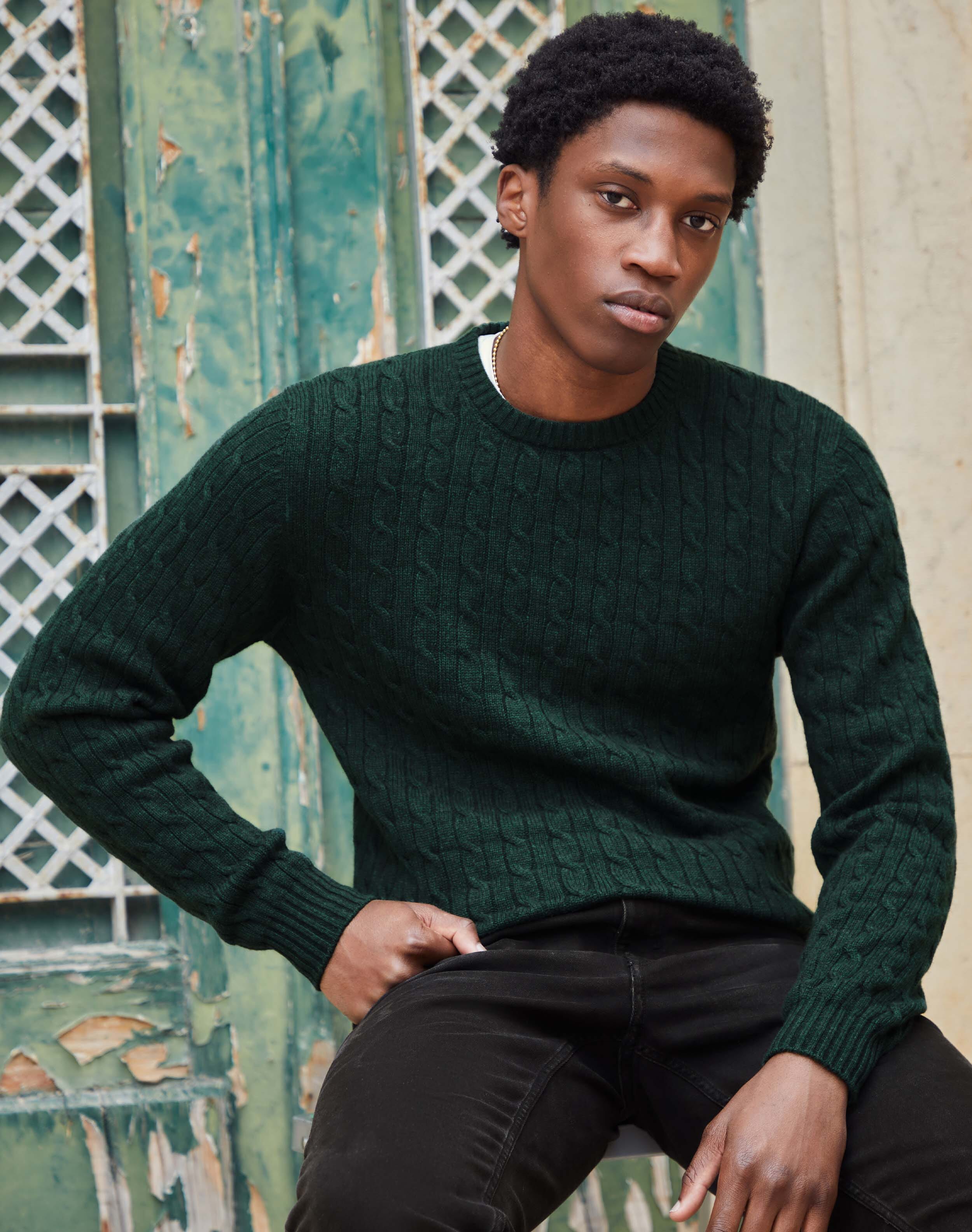 Cashmere Cable Knit Jumper