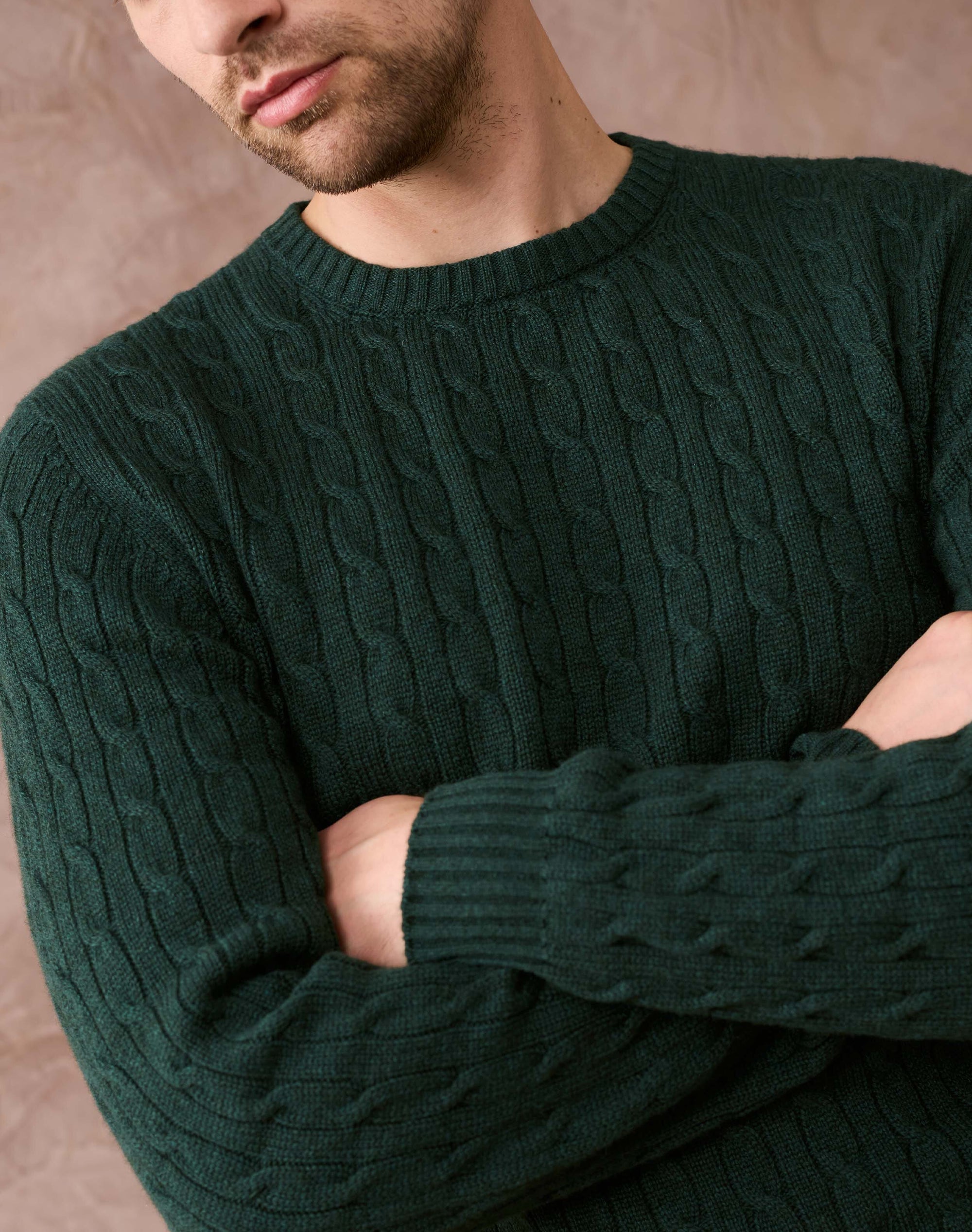 Cashmere Cable Knit Jumper