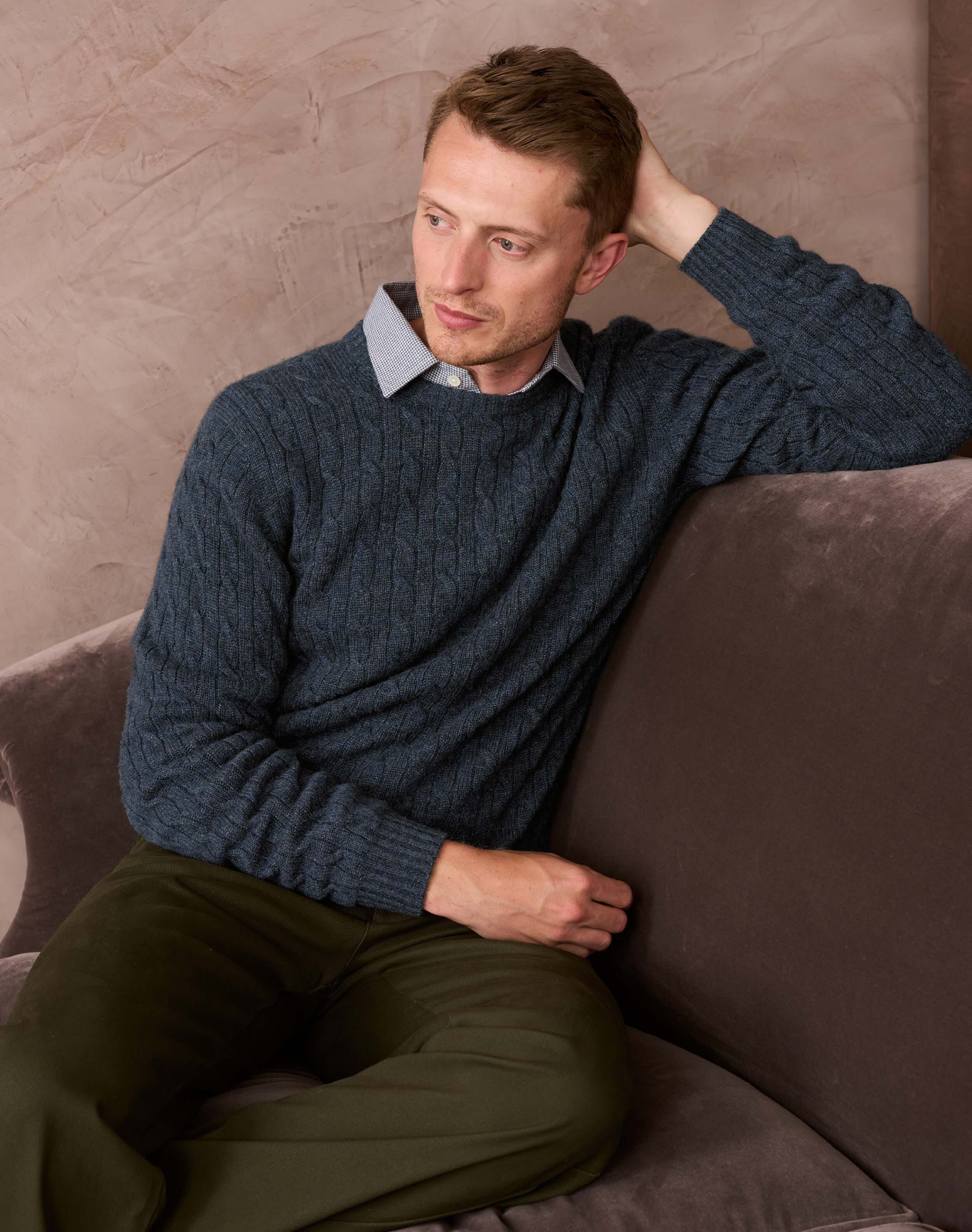 Cashmere Cable Knit Jumper