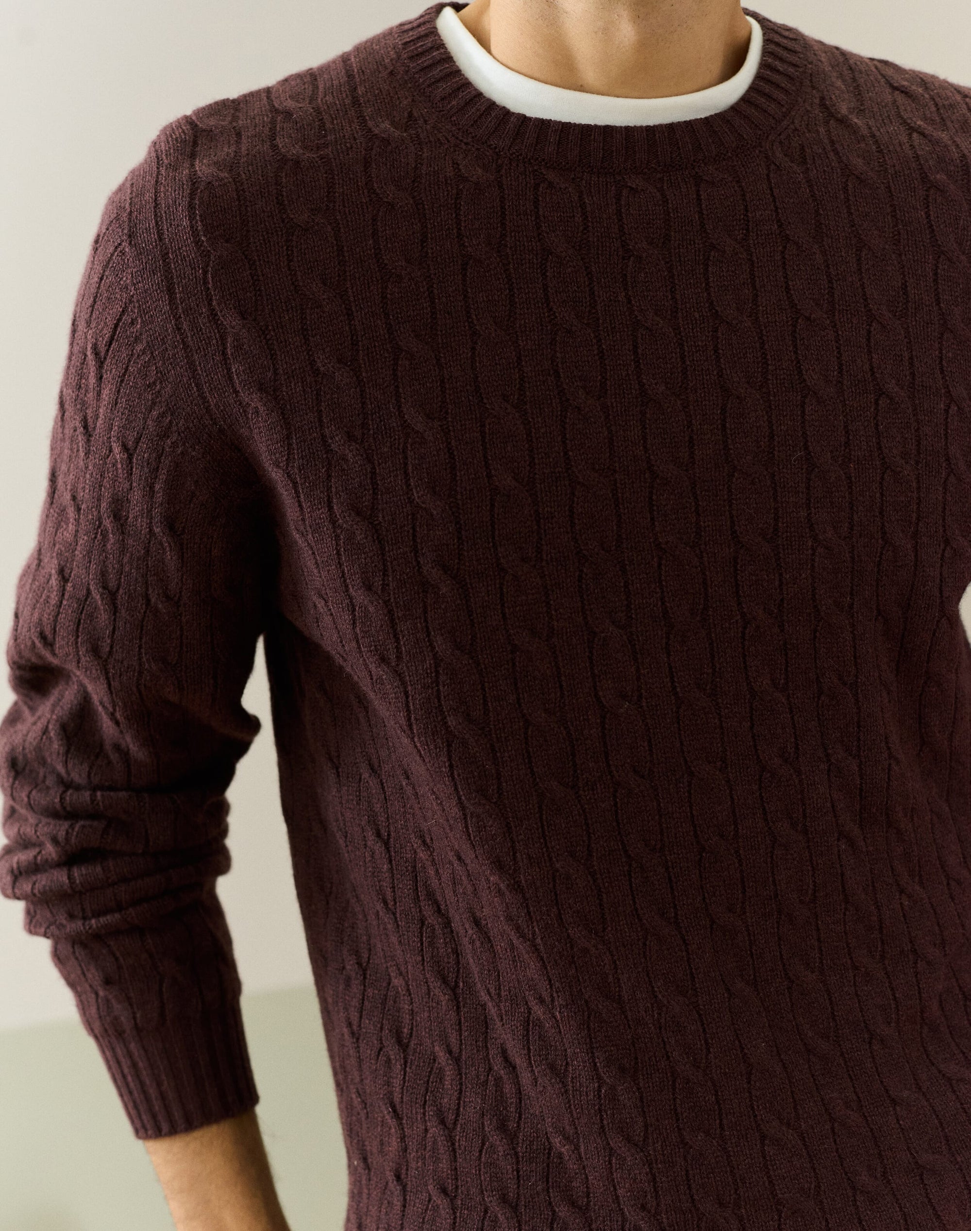 Cashmere Cable Knit Jumper