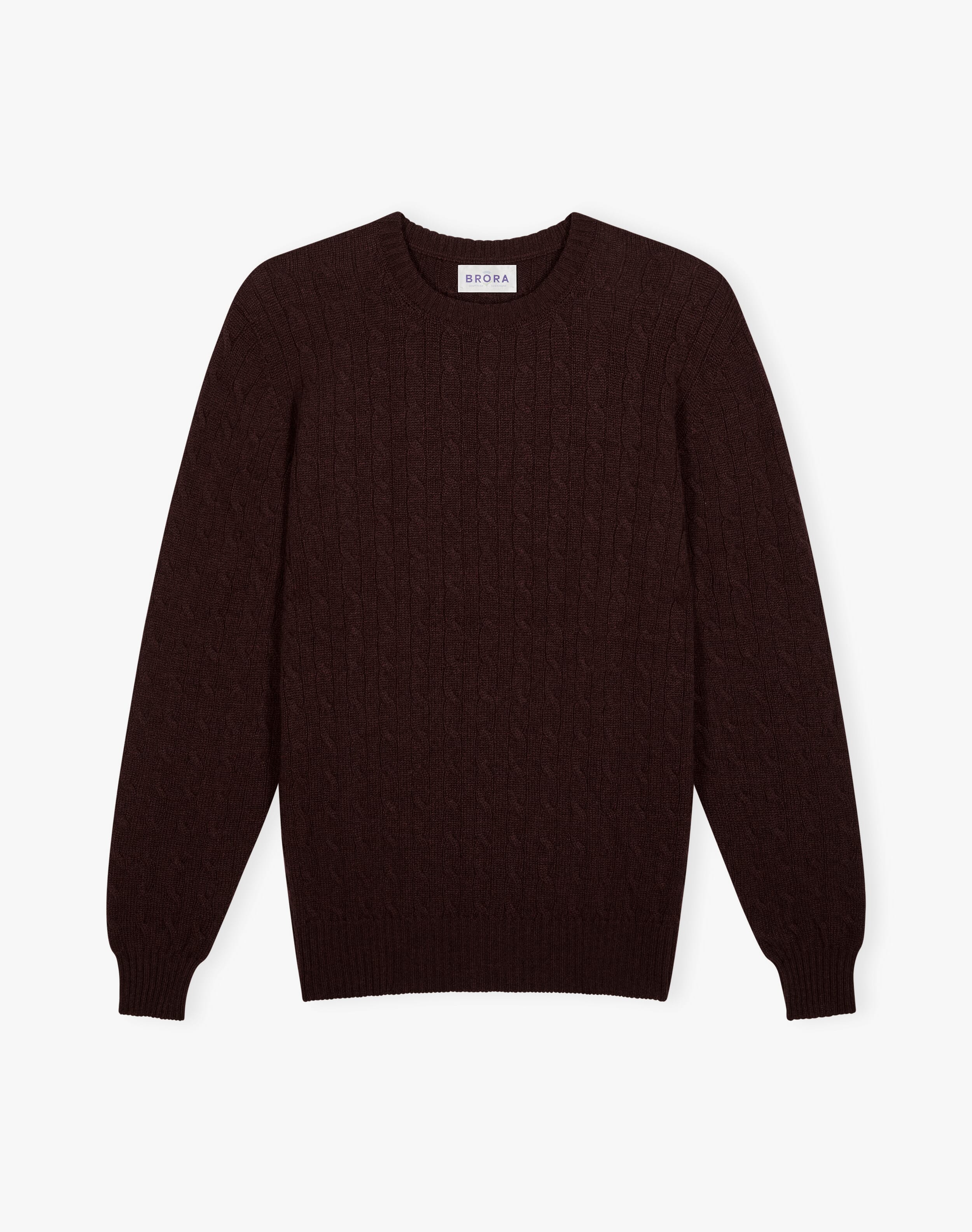 Cashmere Cable Knit Jumper