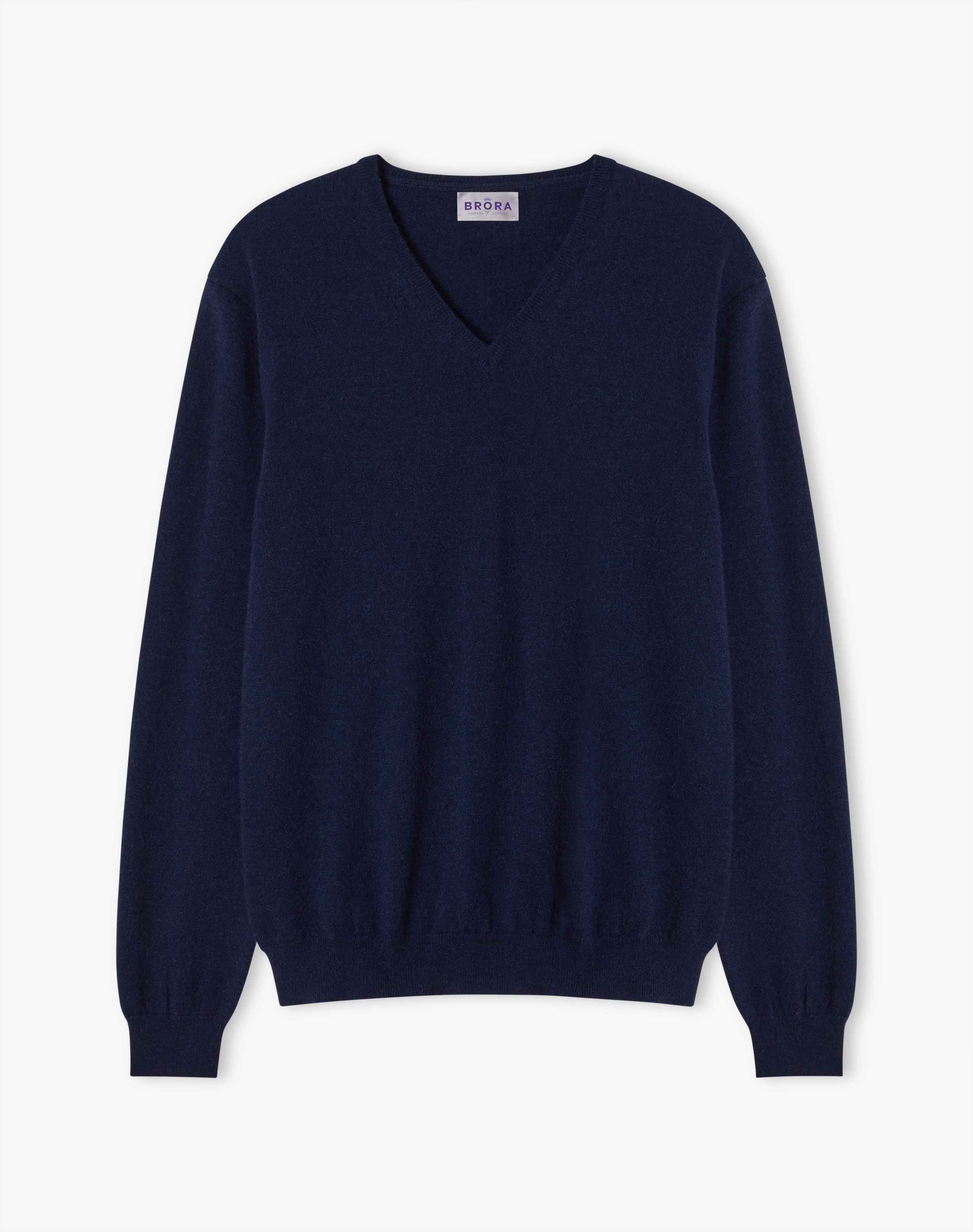 Cashmere V Neck Jumper