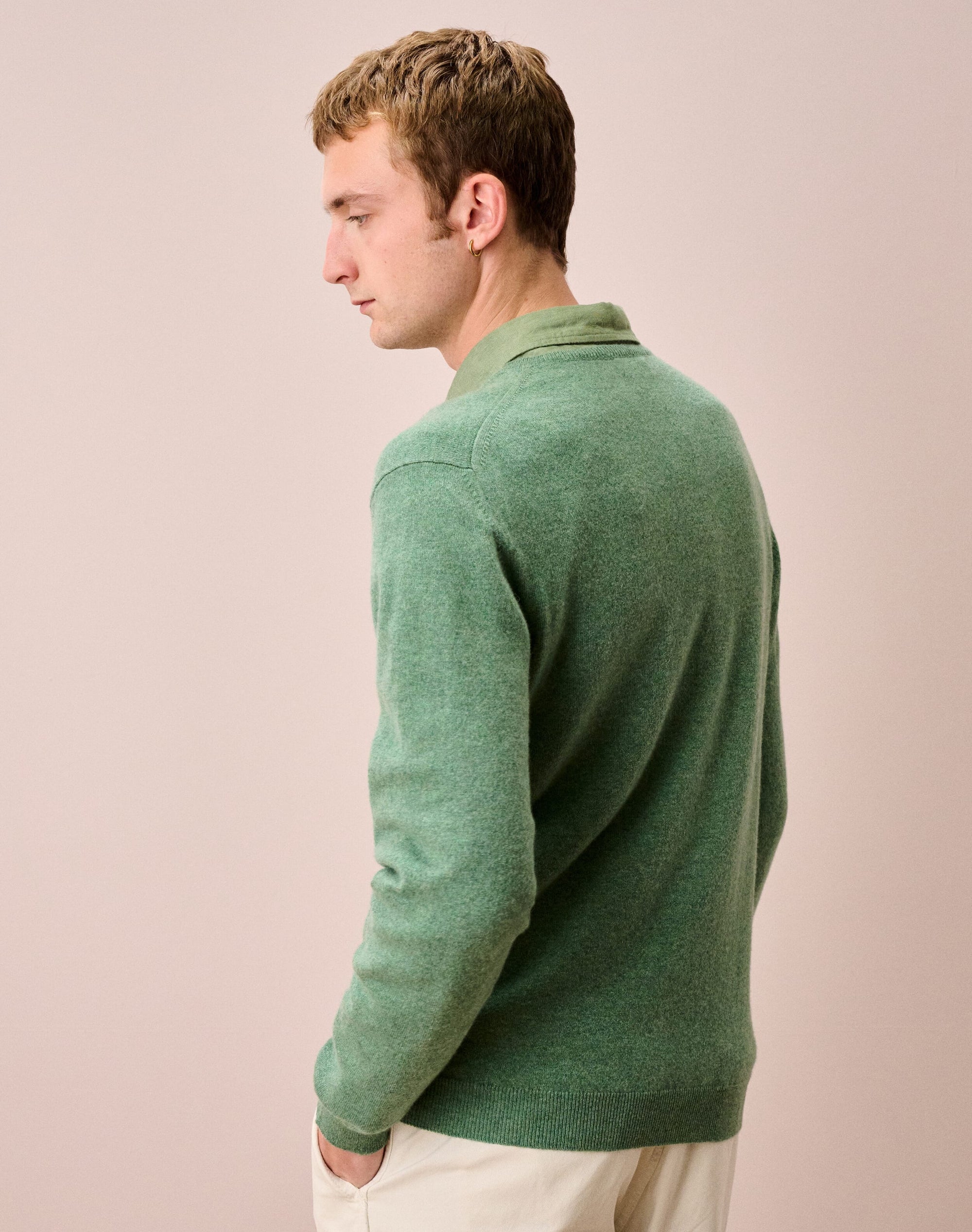Cashmere V Neck Jumper