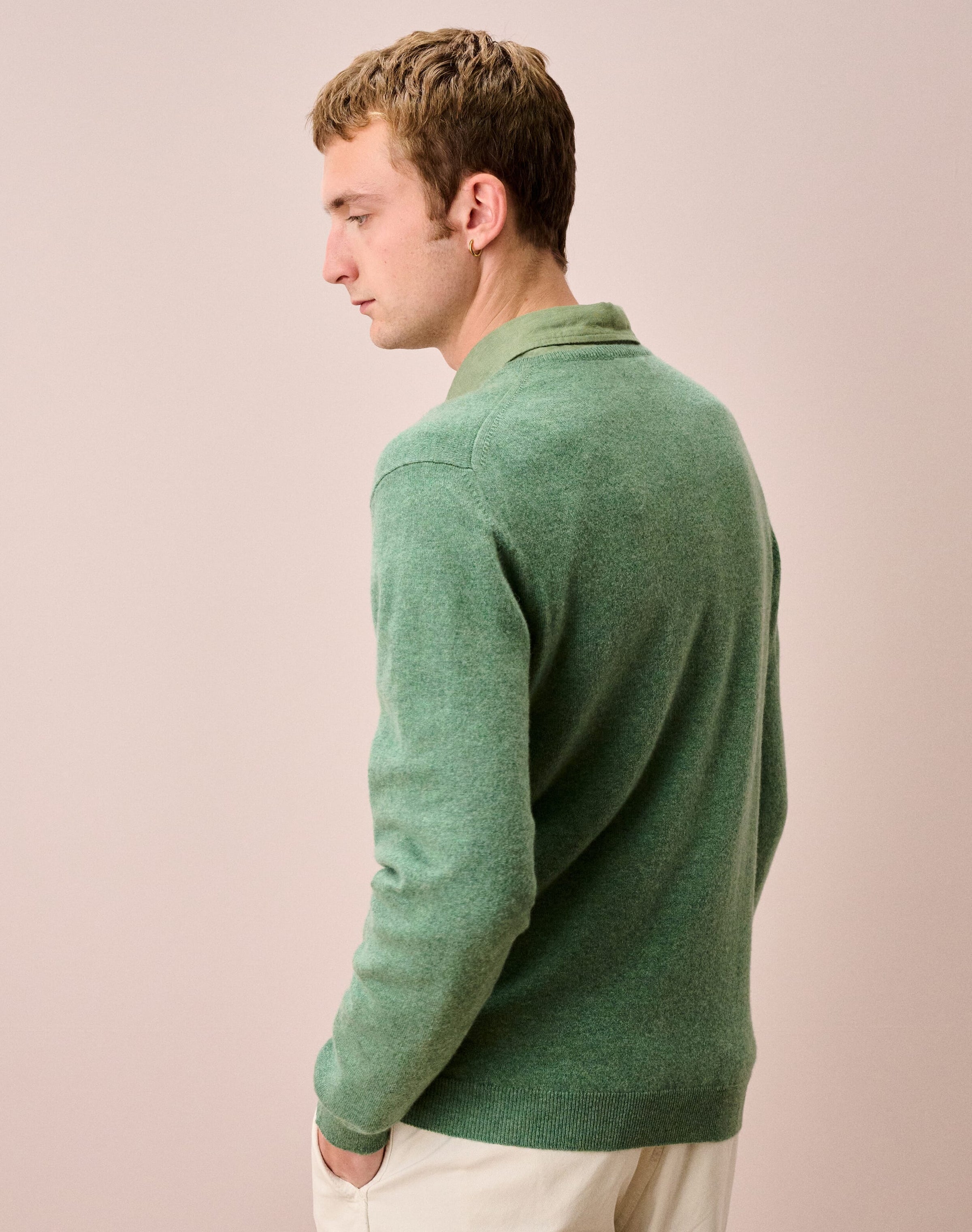 Cashmere V Neck Jumper