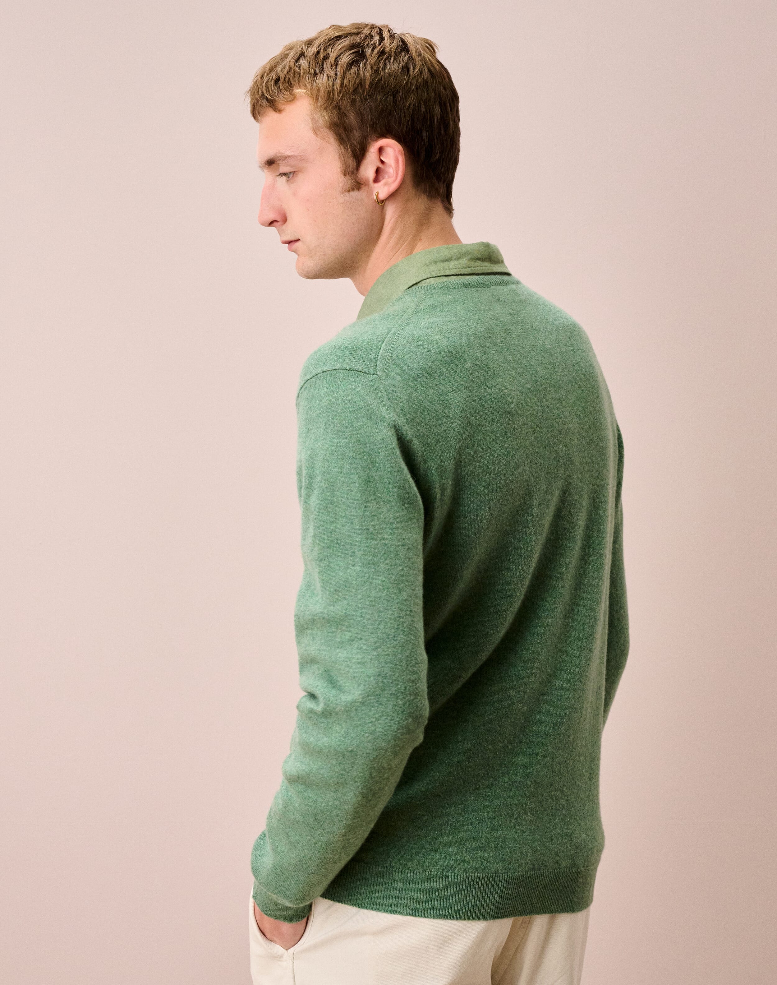 Cashmere V Neck Jumper
