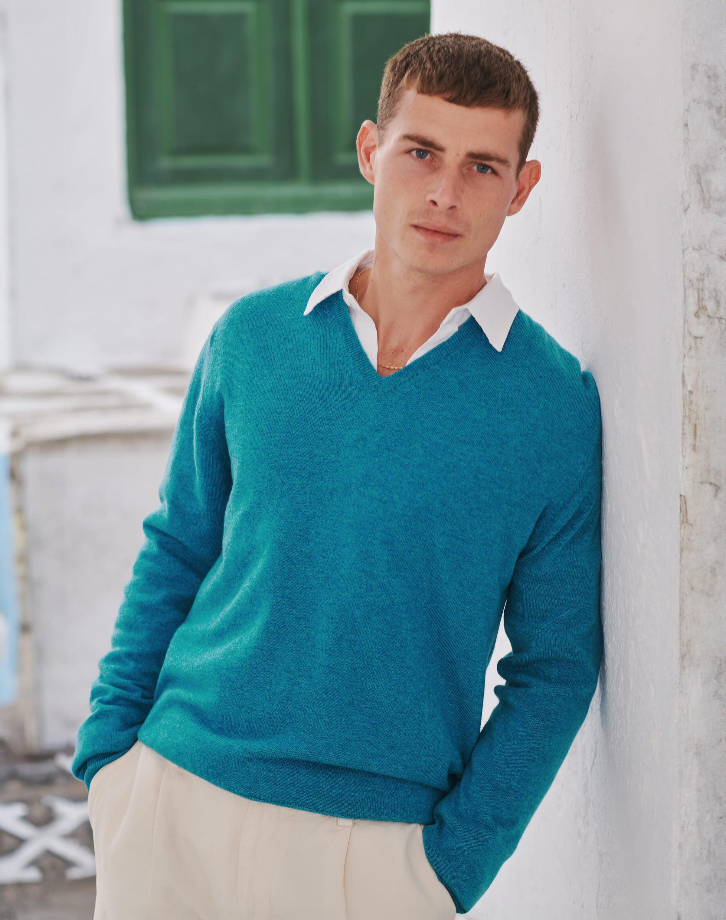 Cashmere V Neck Jumper