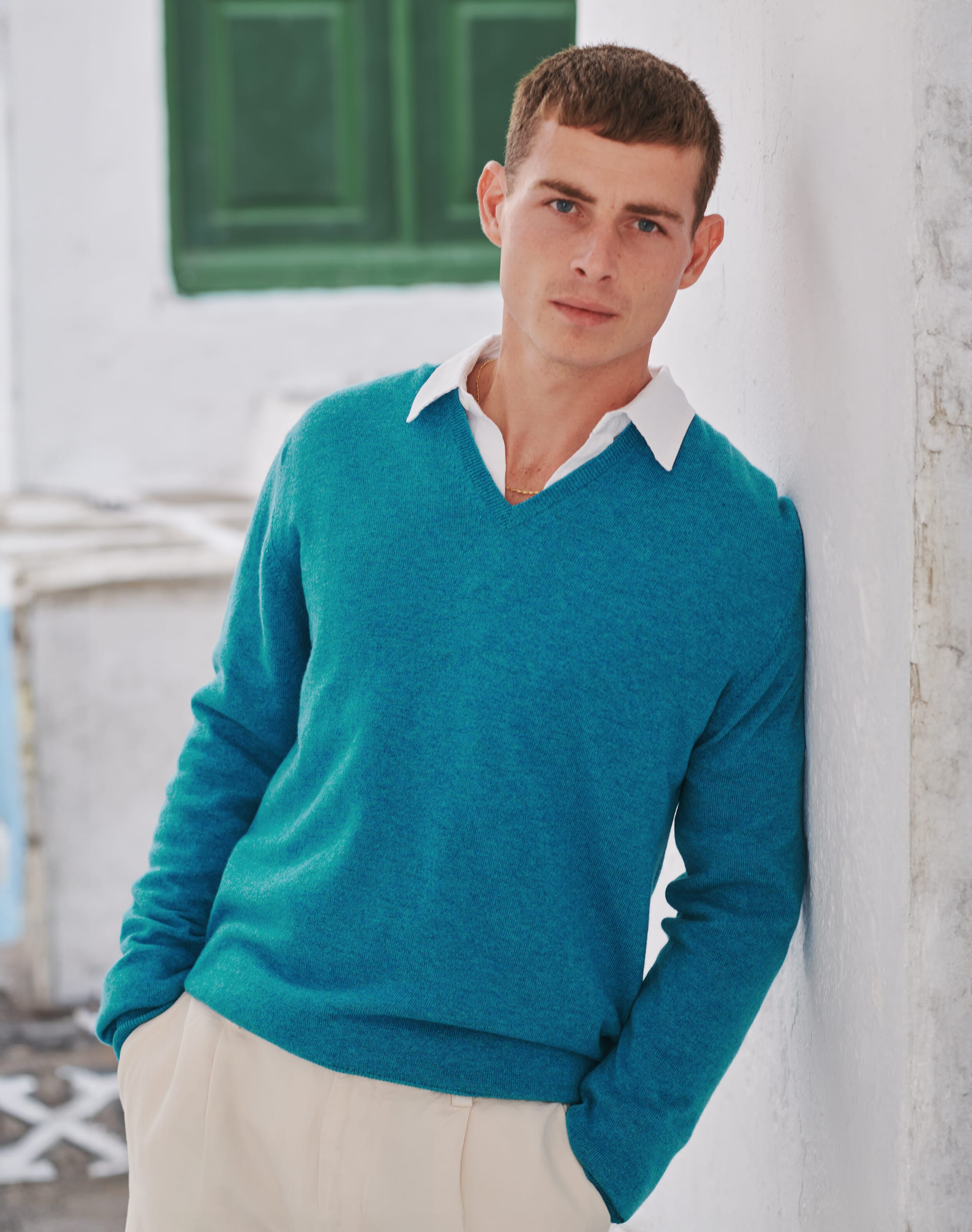 Cashmere V Neck Jumper