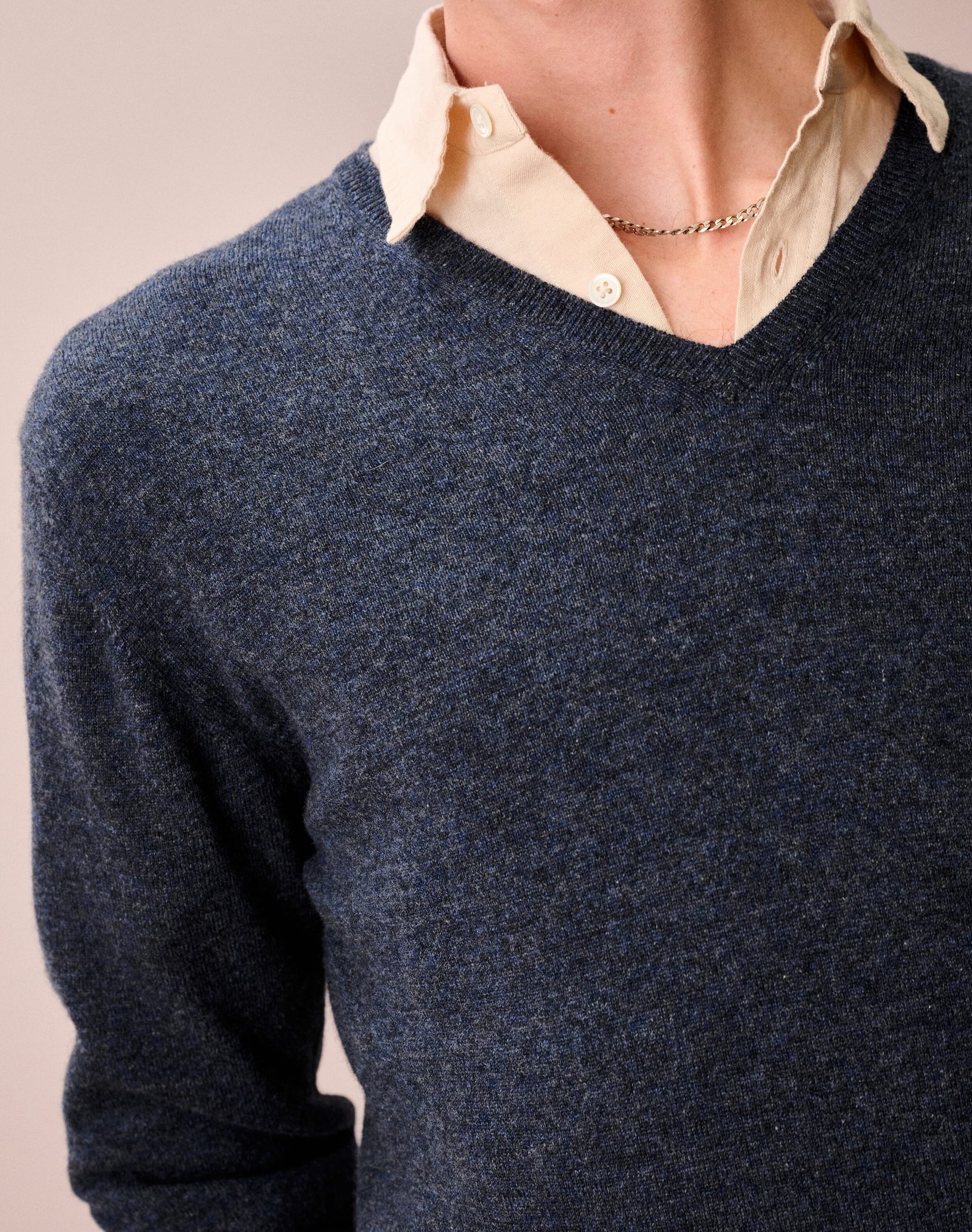 Cashmere V Neck Jumper