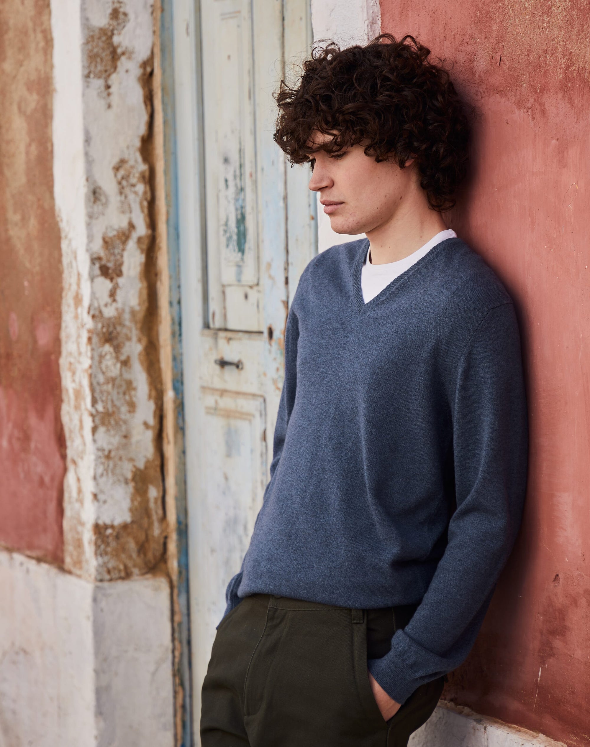 Cashmere V Neck Jumper