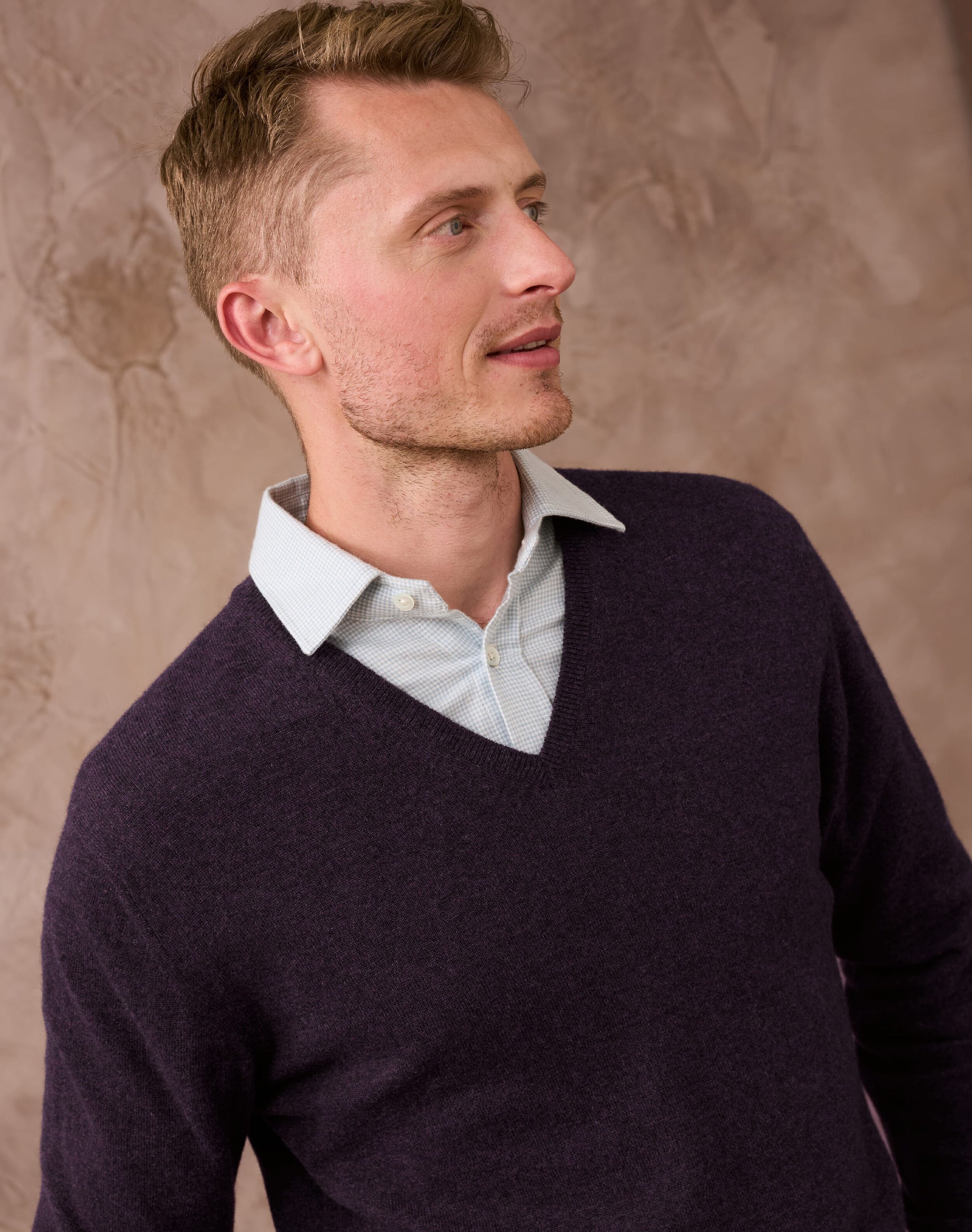 Cashmere V Neck Jumper