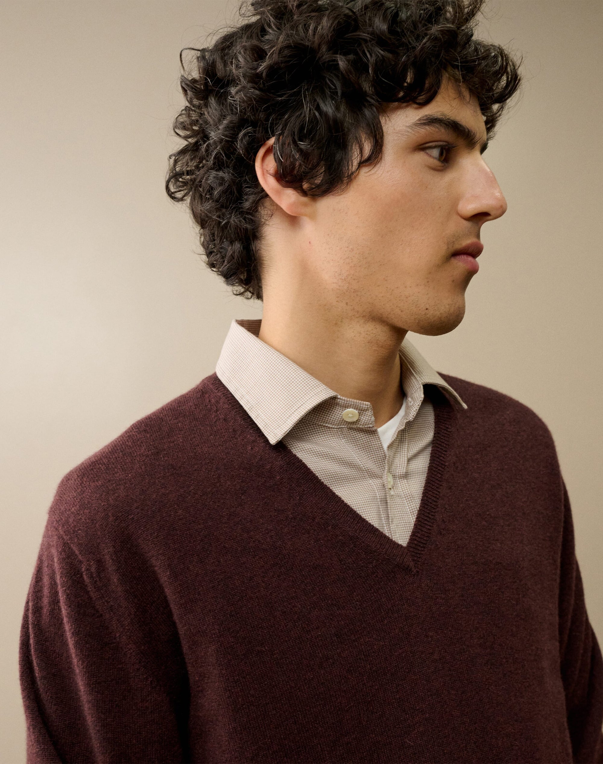 Cashmere V Neck Jumper