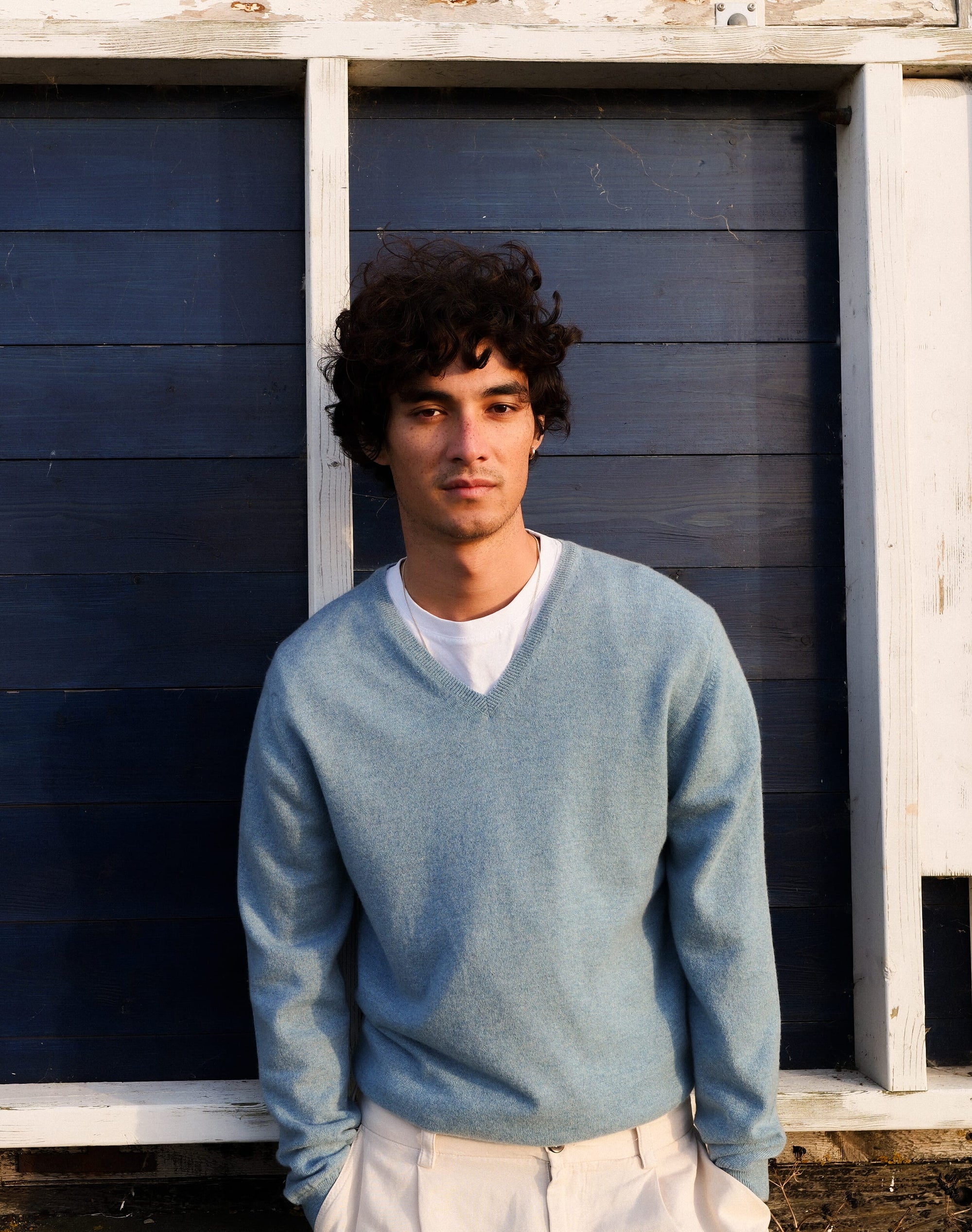 Cashmere V Neck Jumper
