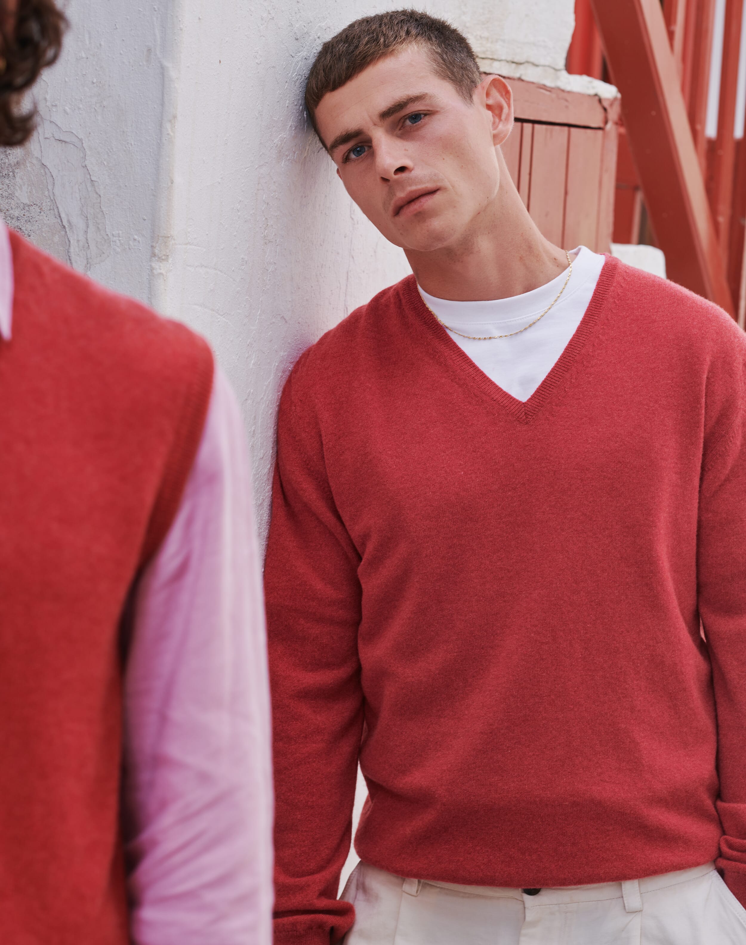 Cashmere V Neck Jumper