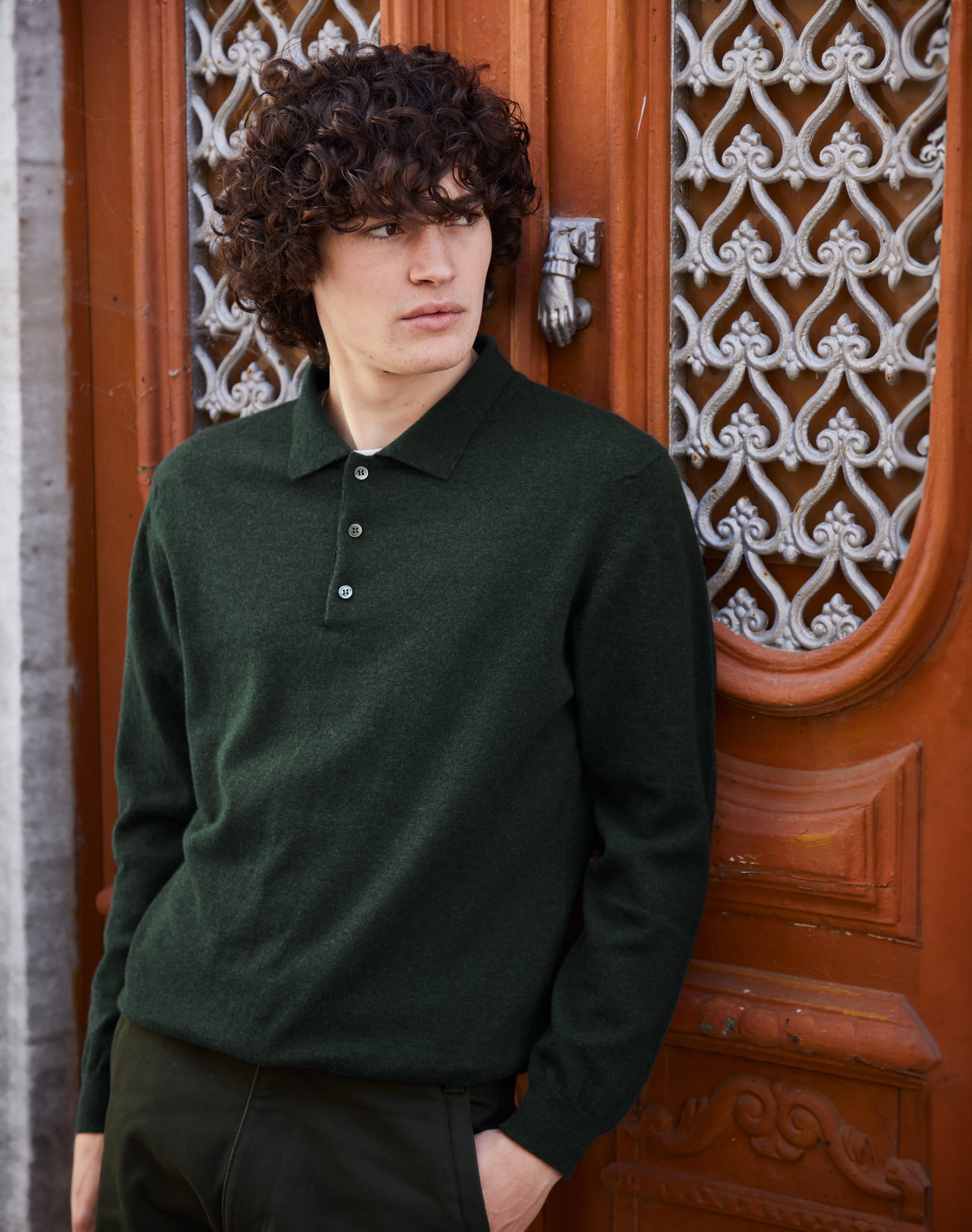 Cashmere Polo Shirt