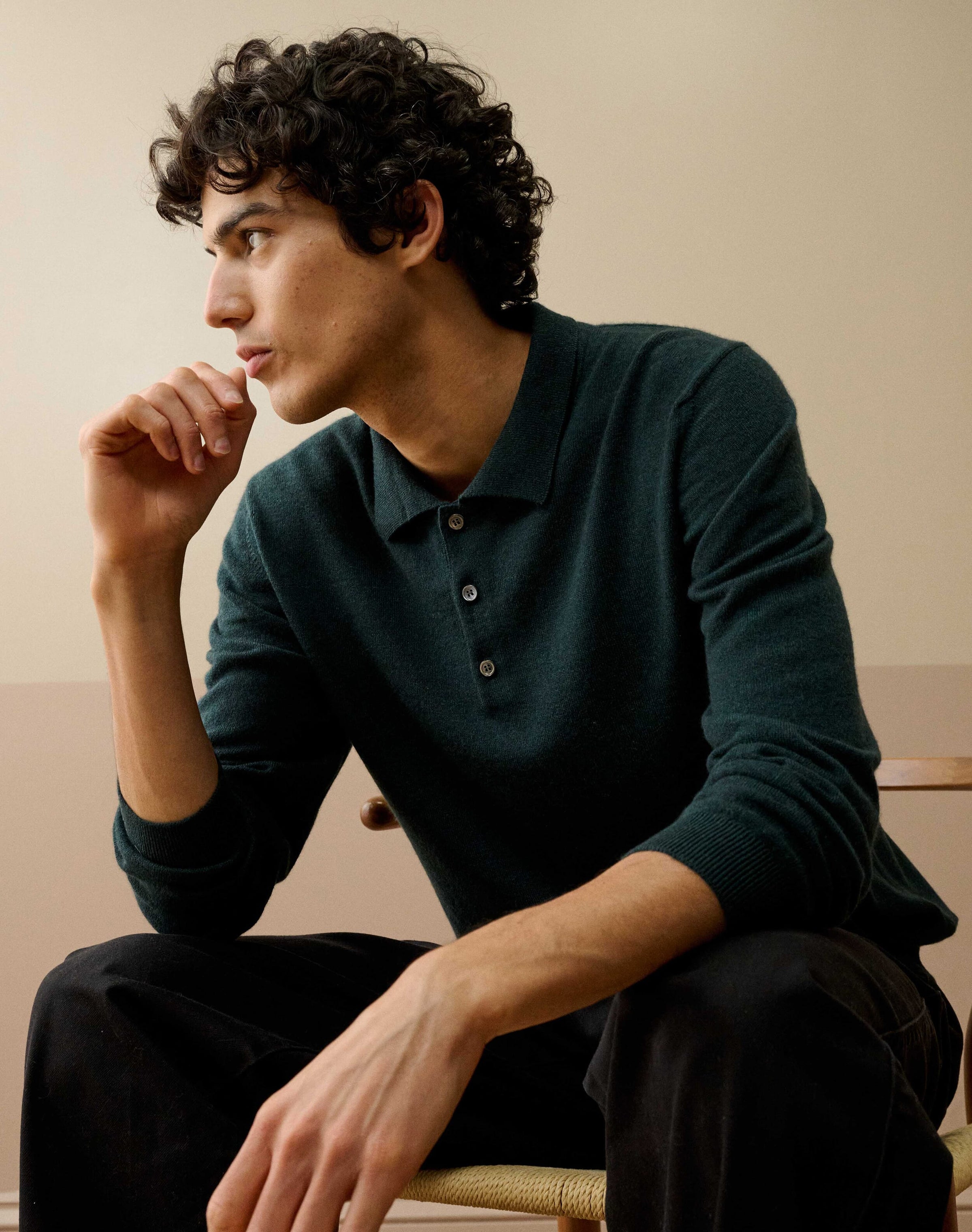 Cashmere Polo Shirt