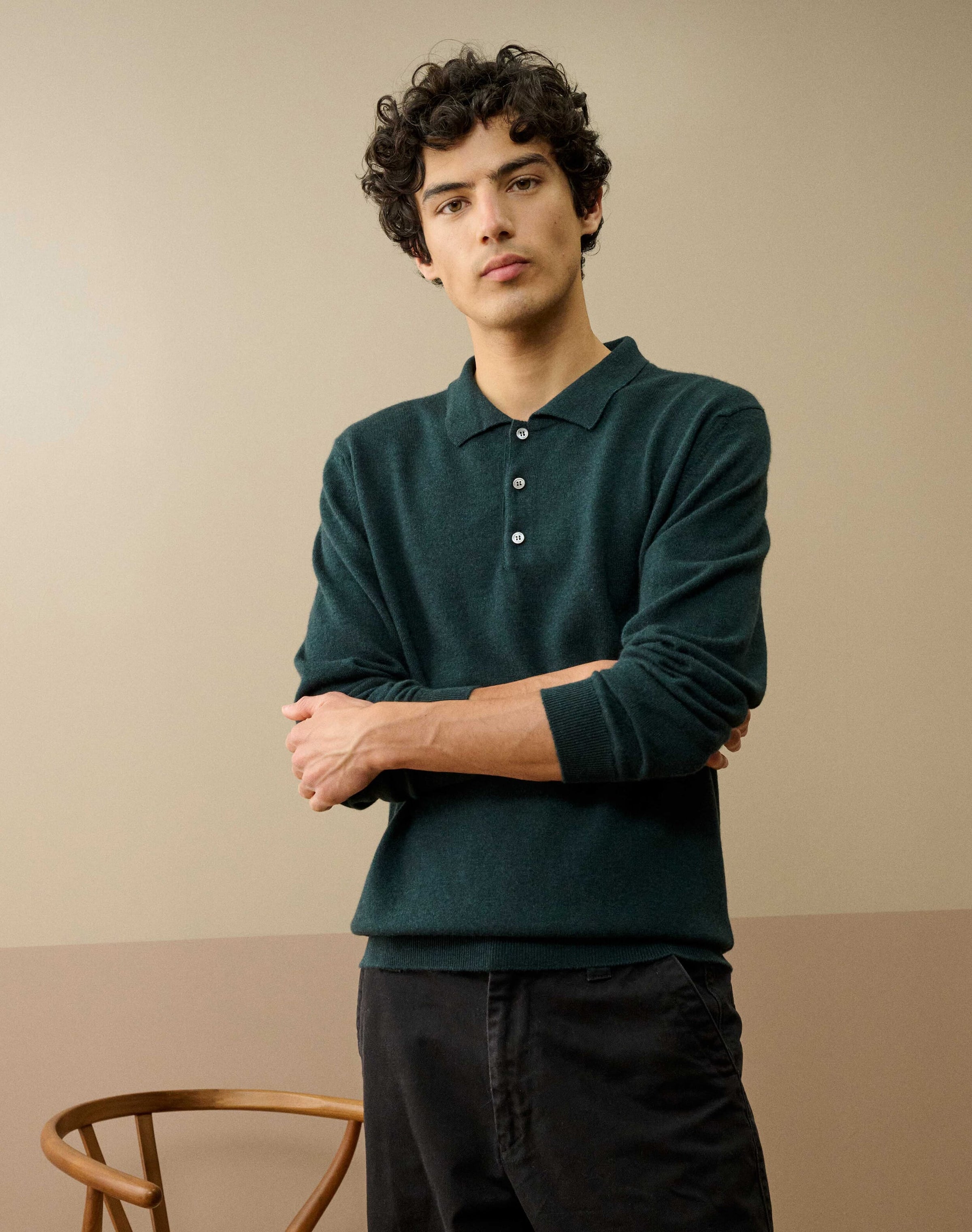 Cashmere Polo Shirt