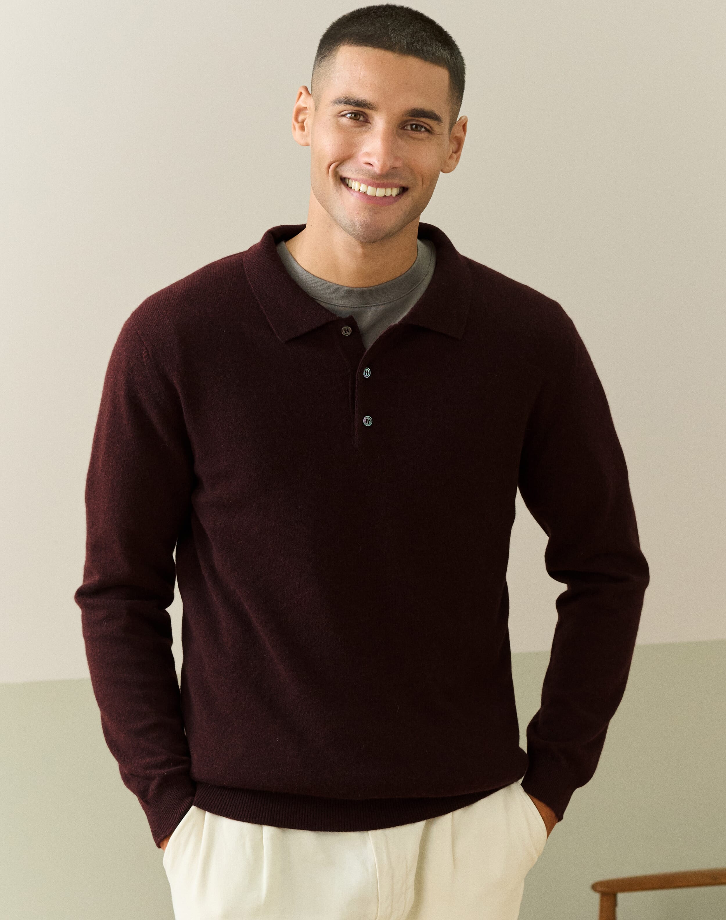 Cashmere Polo Shirt