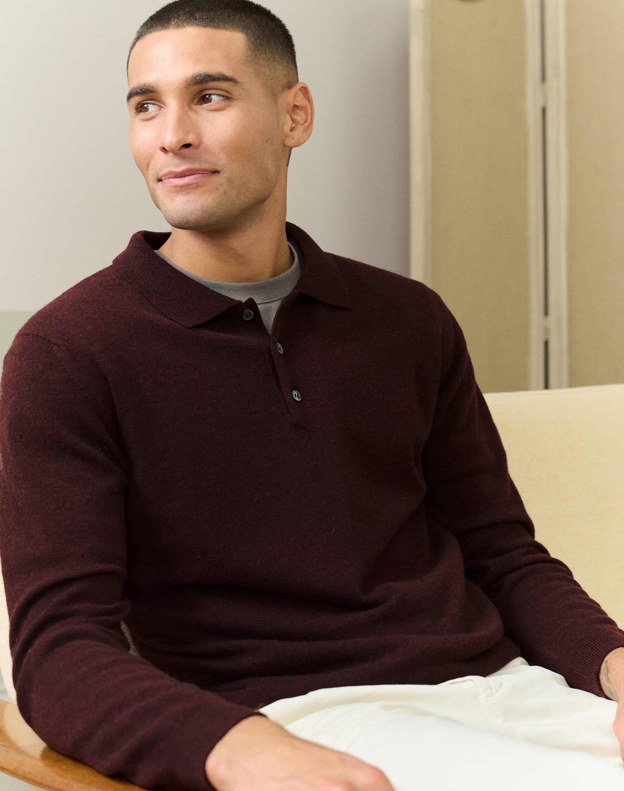 Cashmere Polo Shirt