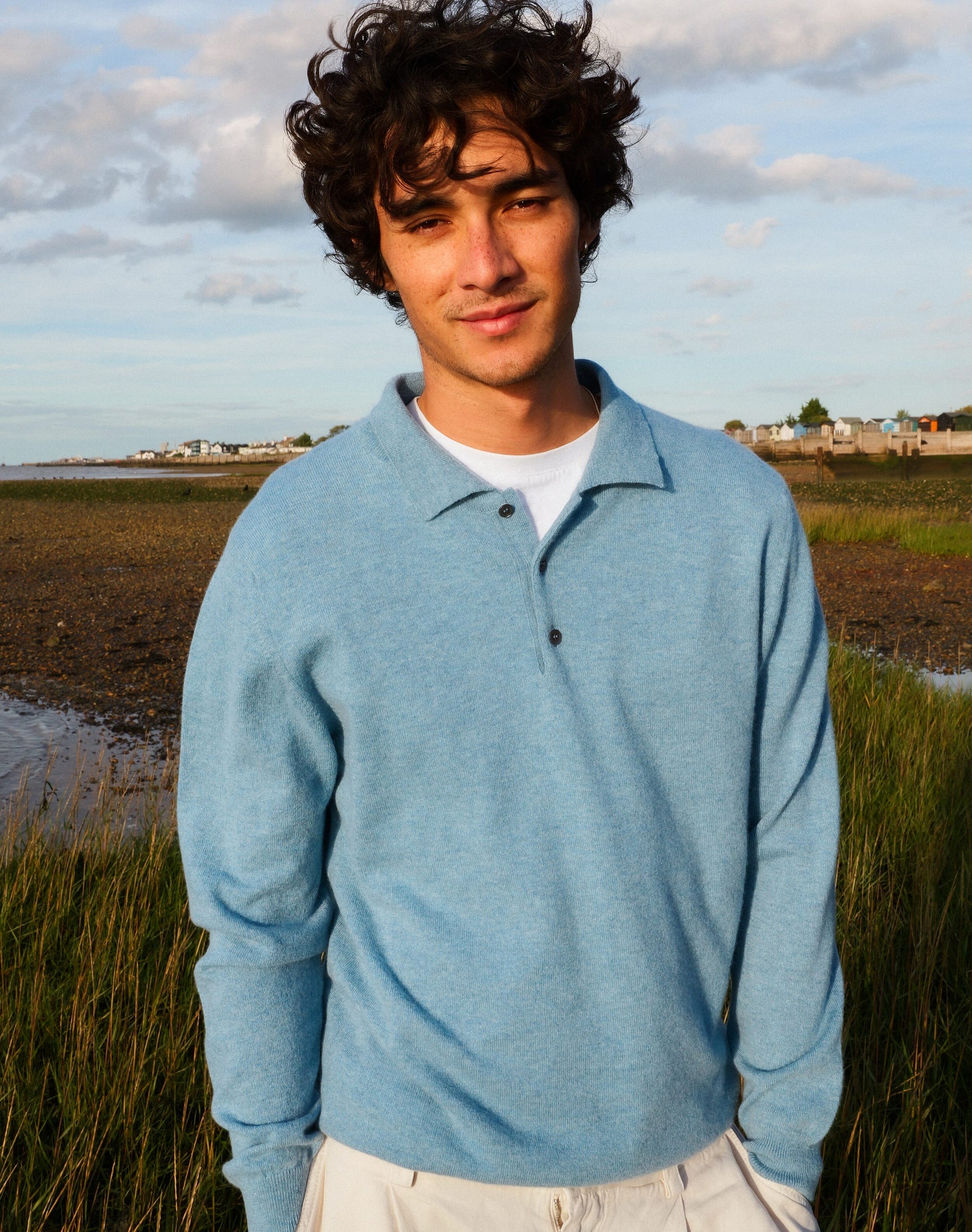 Cashmere Polo Shirt
