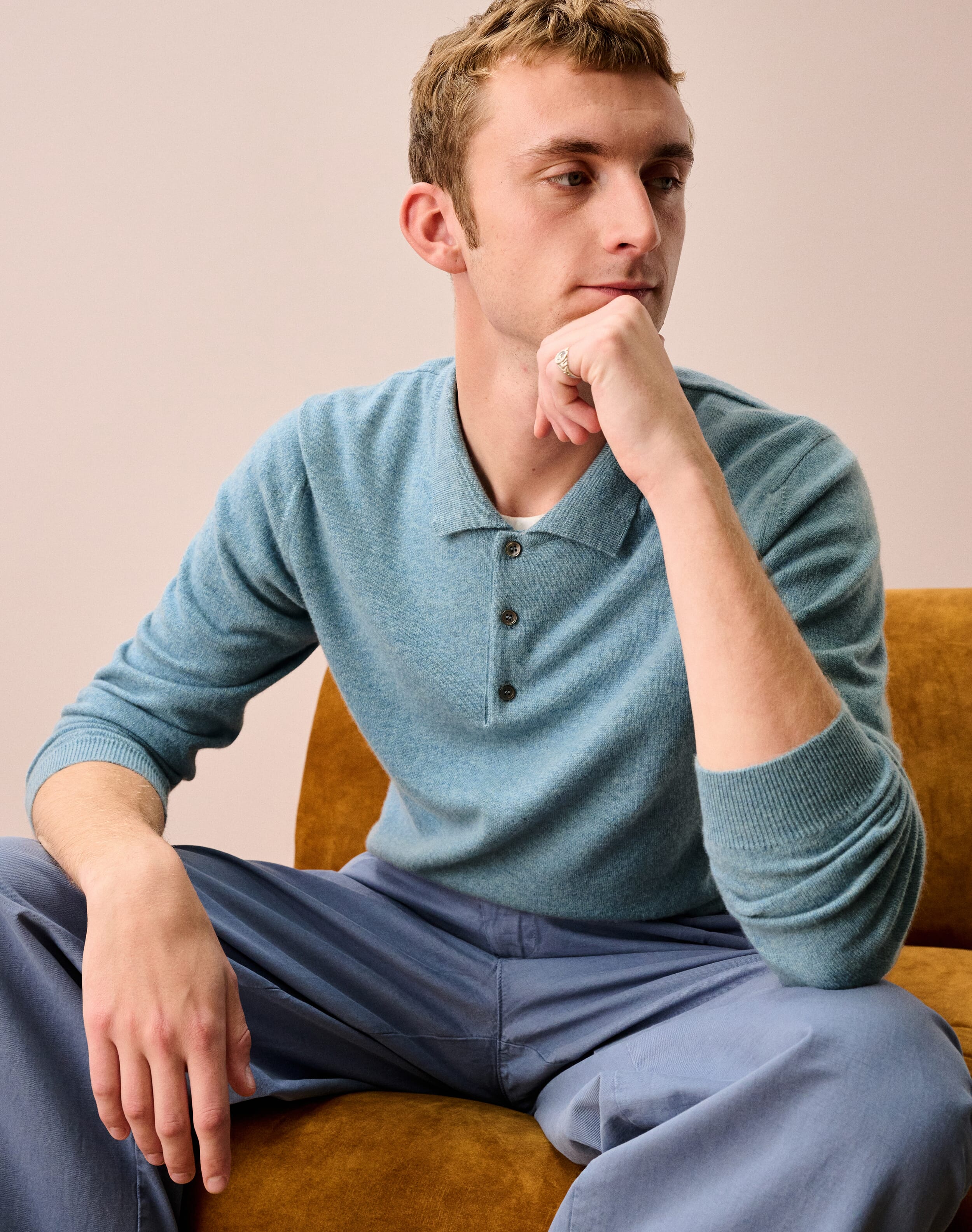 Cashmere Polo Shirt