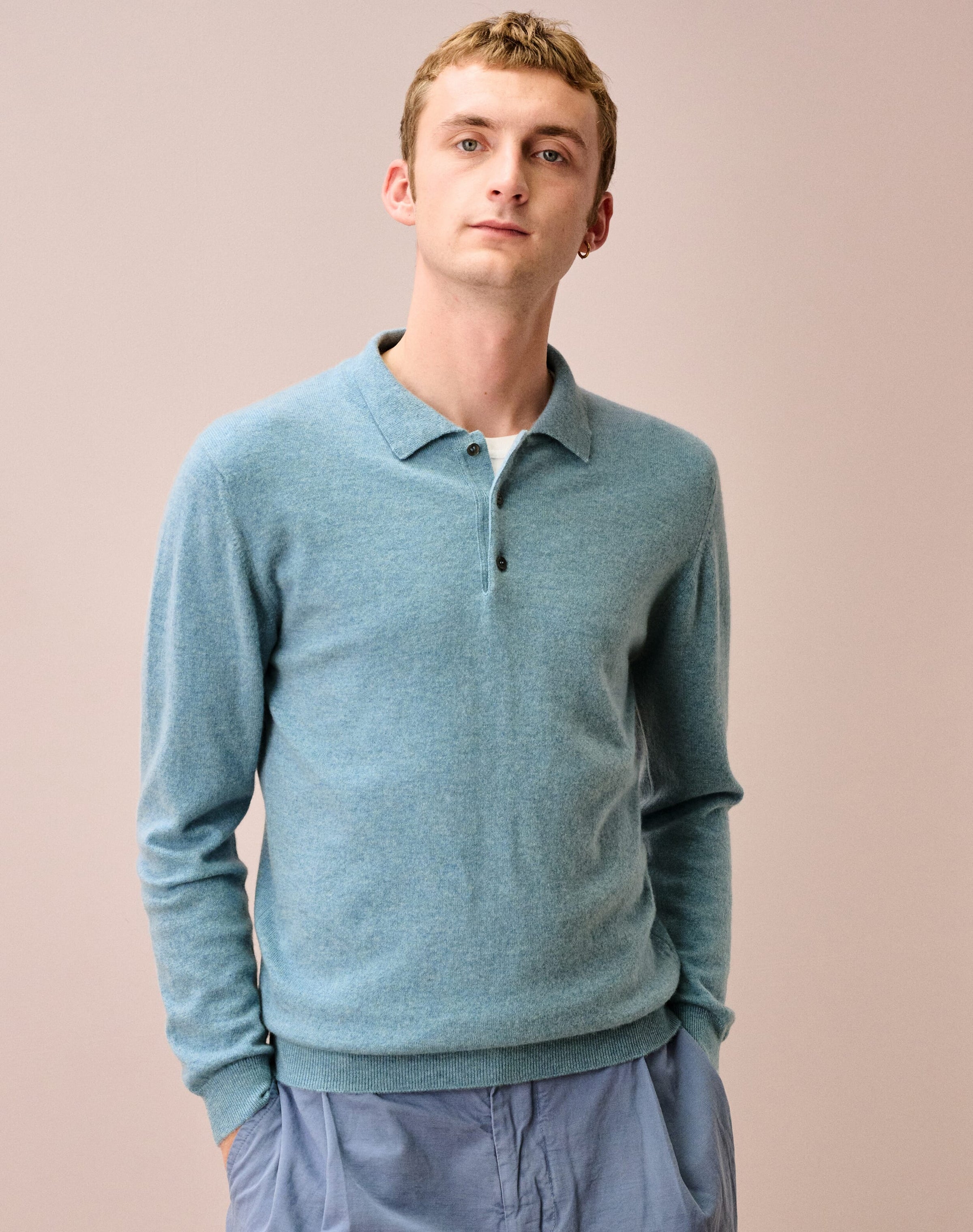 Cashmere Polo Shirt