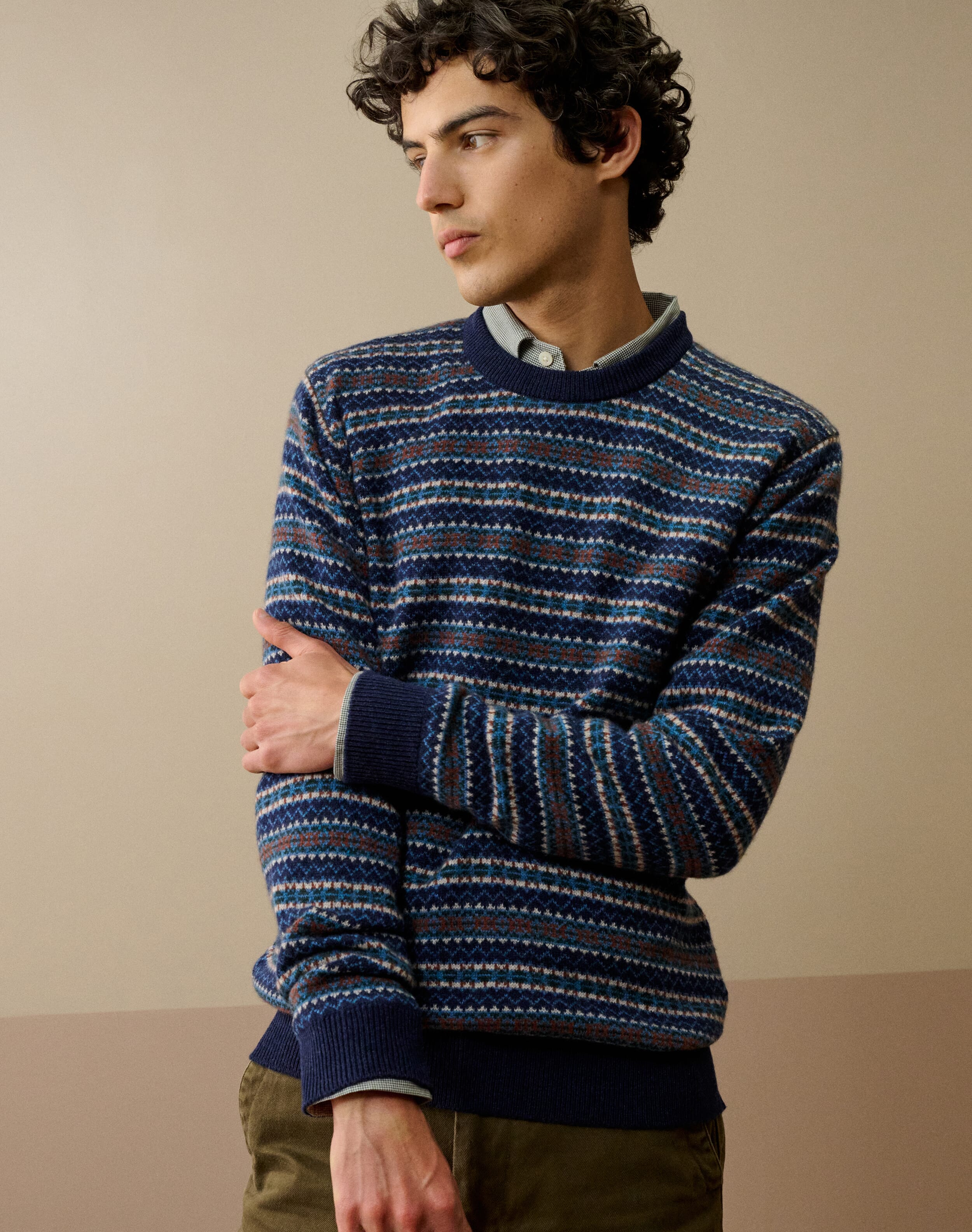 Cashmere Fair Isle Jumper