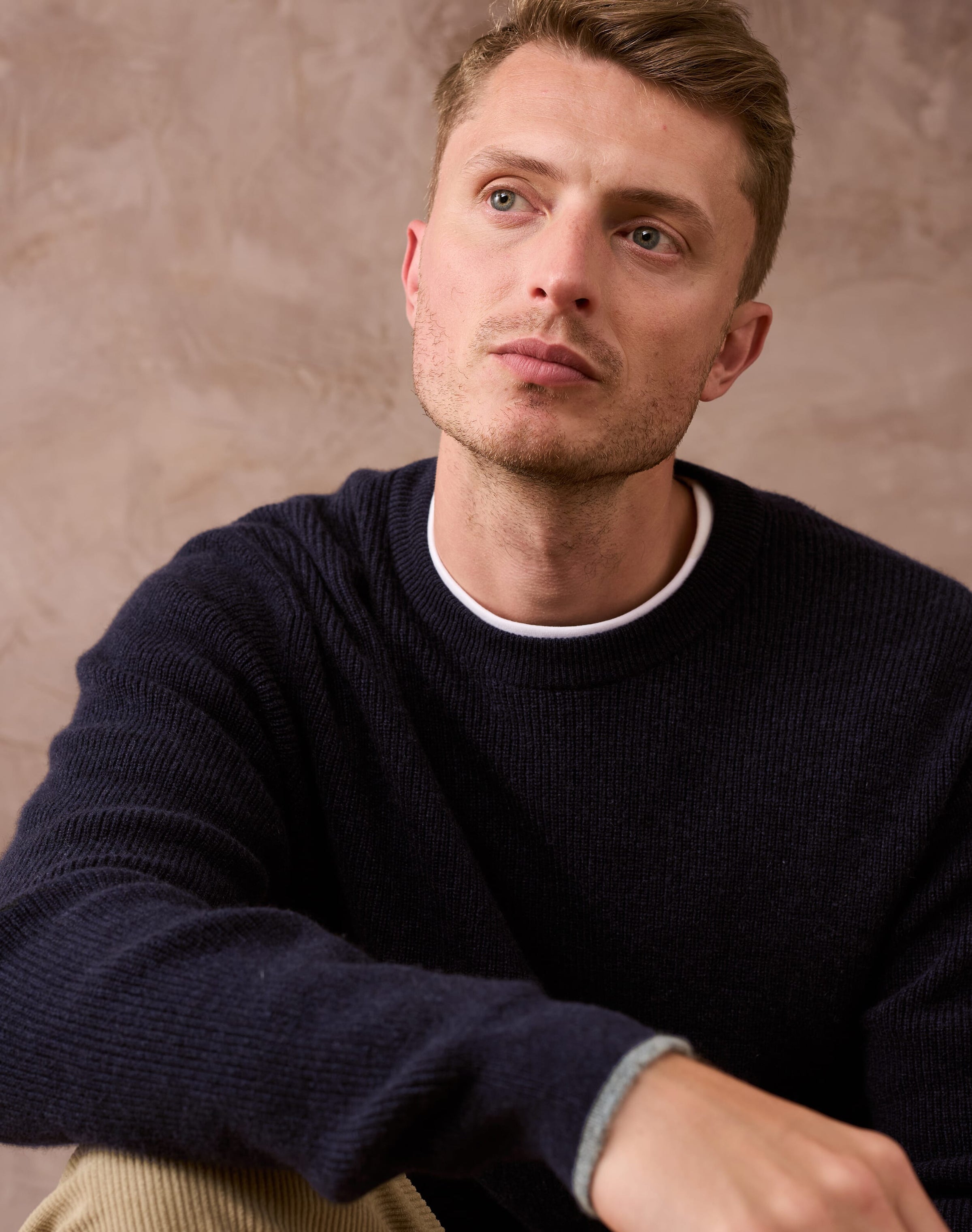 Cashmere Ribbed Jumper